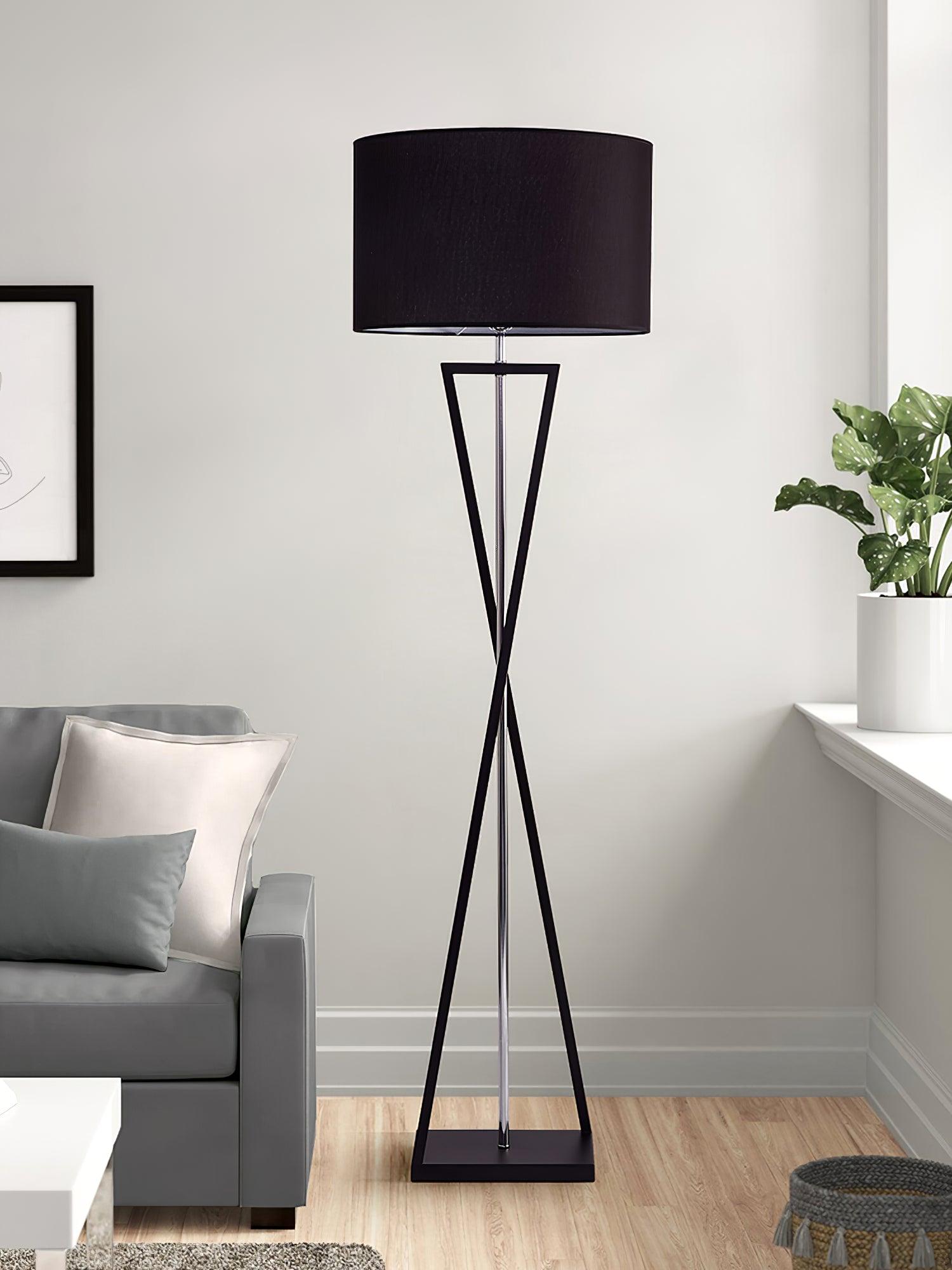 Kaden Black Floor Lamp - Blowlighting