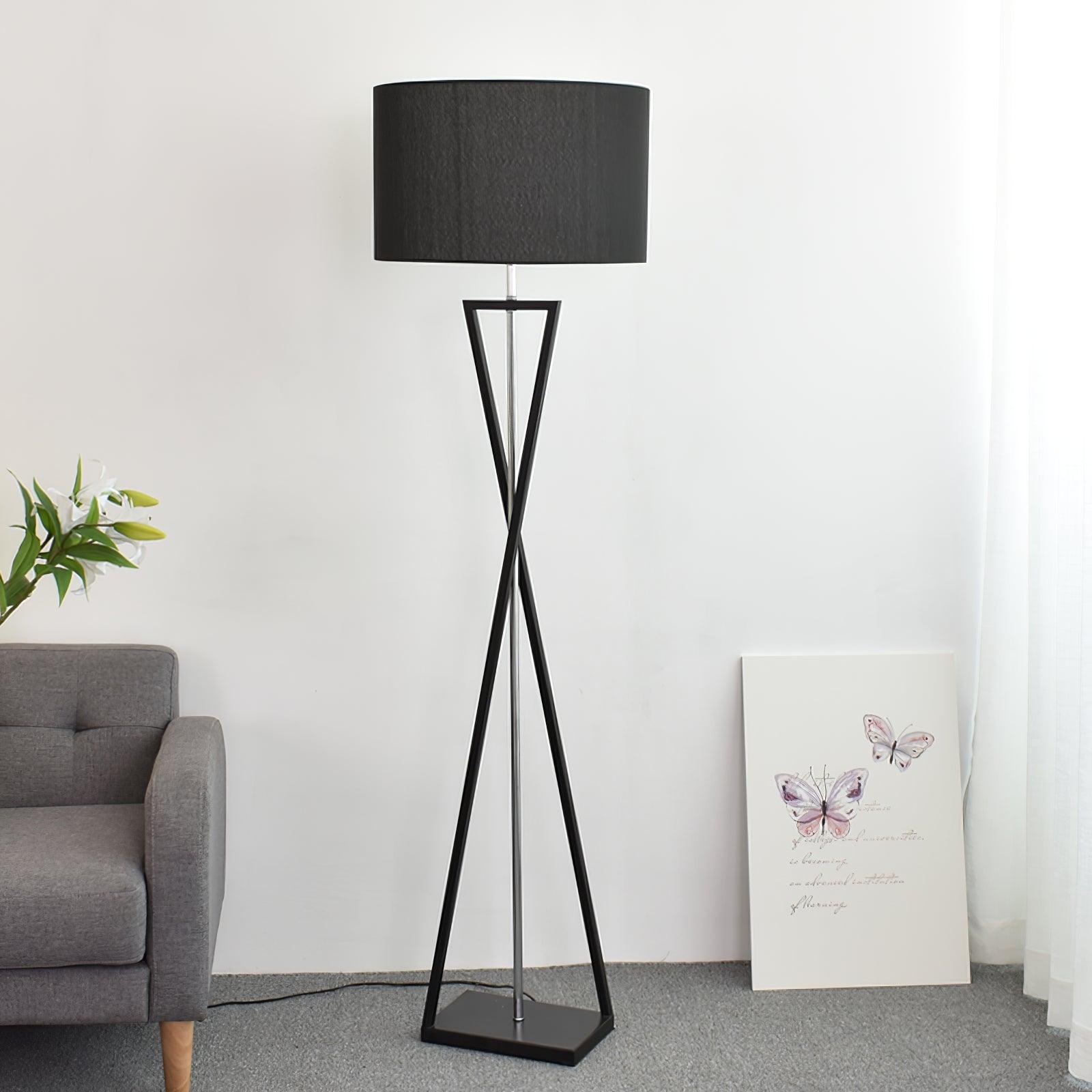 Kaden Black Floor Lamp - Blowlighting
