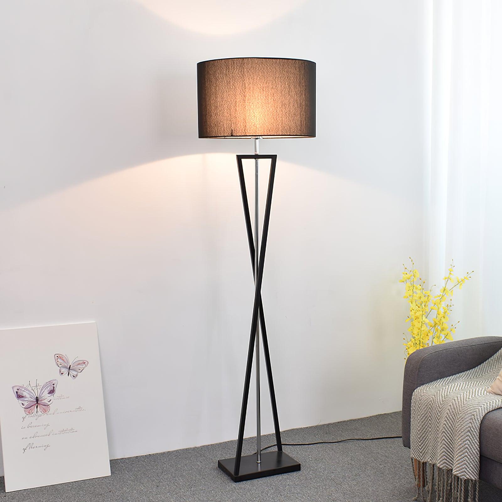 Kaden Black Floor Lamp - Blowlighting