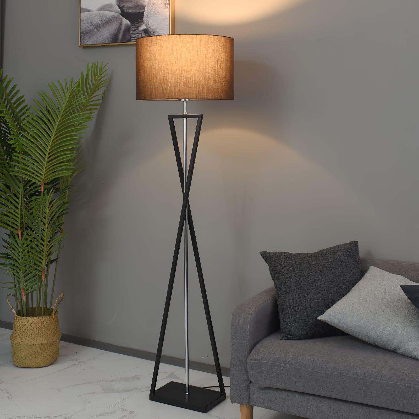 Kaden Black Floor Lamp - Blowlighting