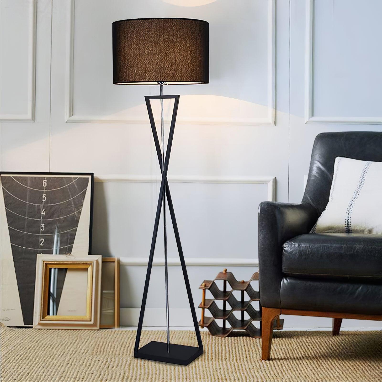 Kaden Black Floor Lamp - Blowlighting