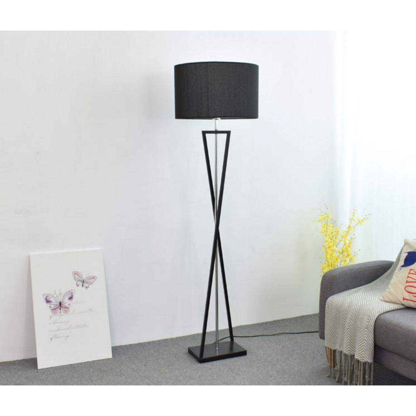 Kaden Black Floor Lamp - Blowlighting