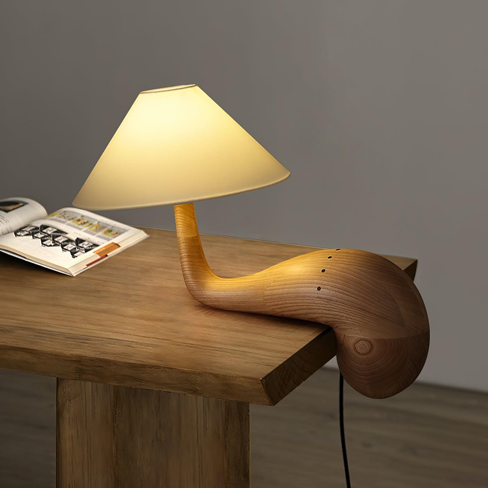 Kakuda Pine Desk Lamp - Blowlighting