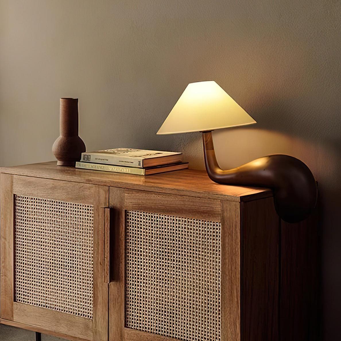 Kakuda Pine Desk Lamp - Blowlighting