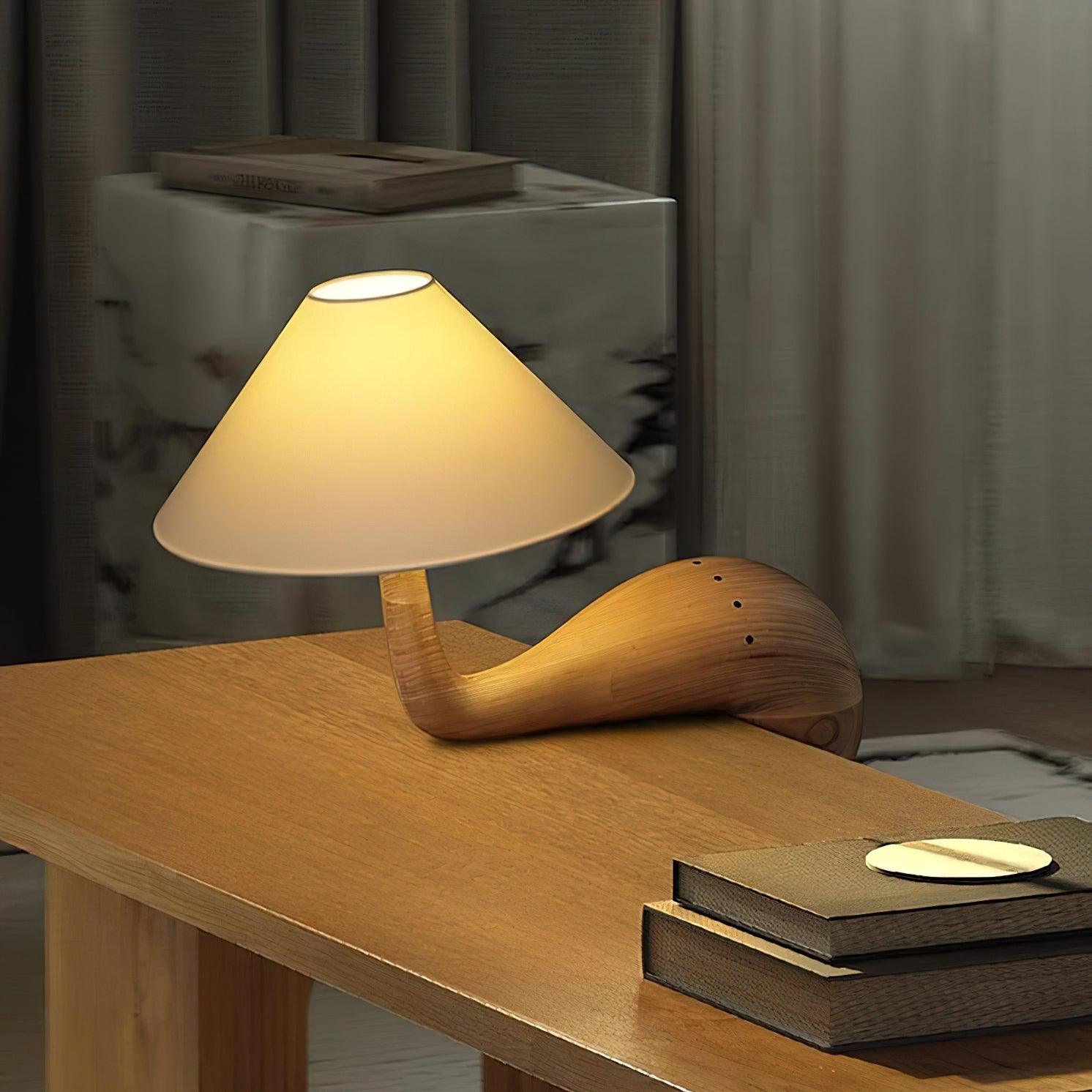 Kakuda Pine Desk Lamp - Blowlighting