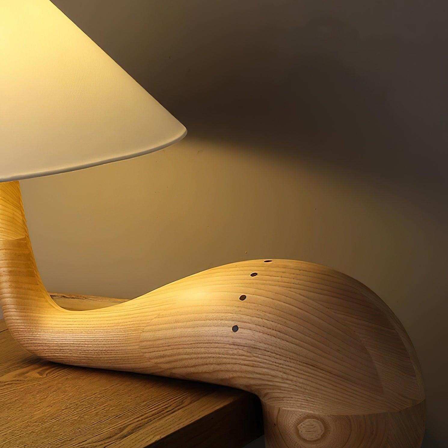 Kakuda Pine Desk Lamp - Blowlighting