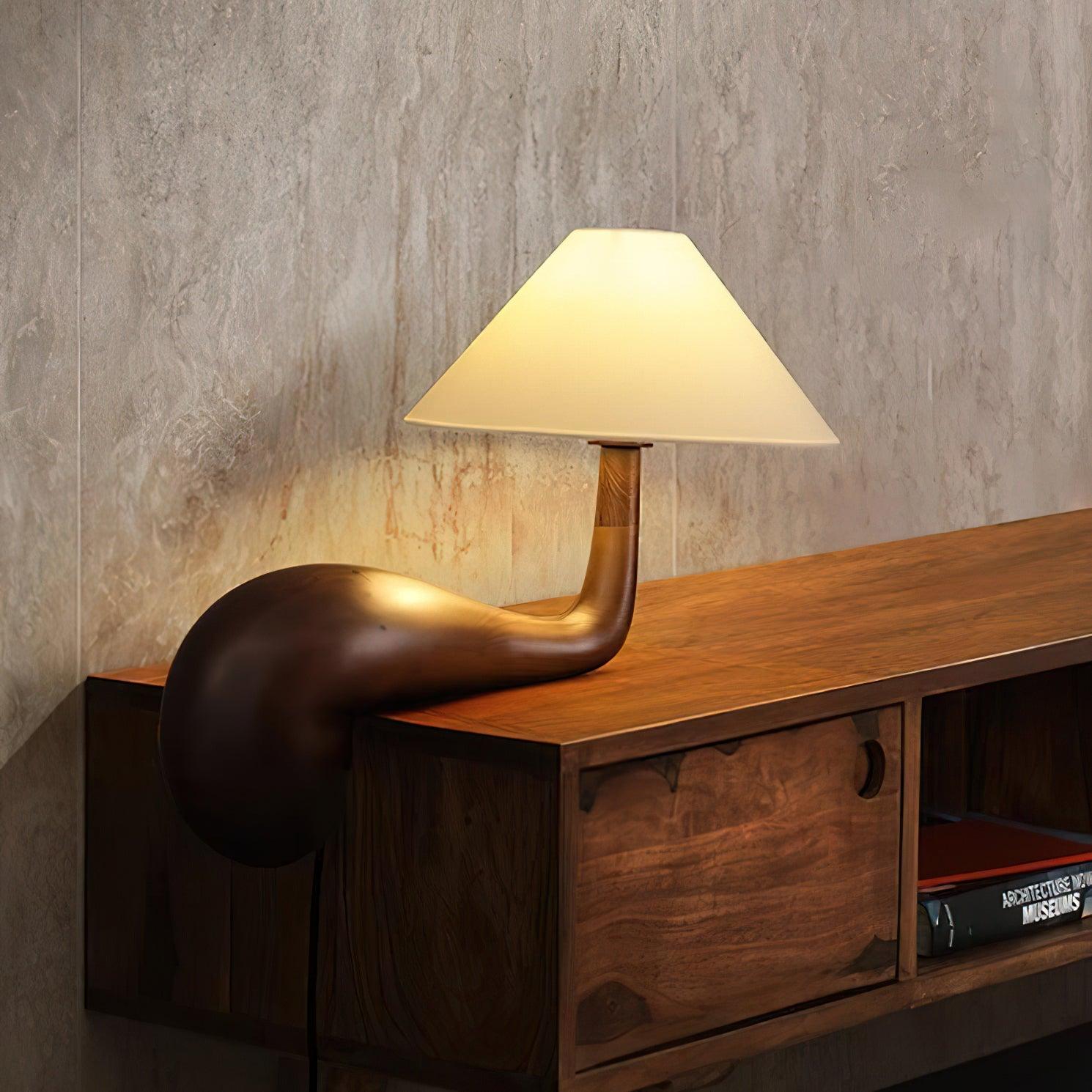 Kakuda Pine Desk Lamp - Blowlighting