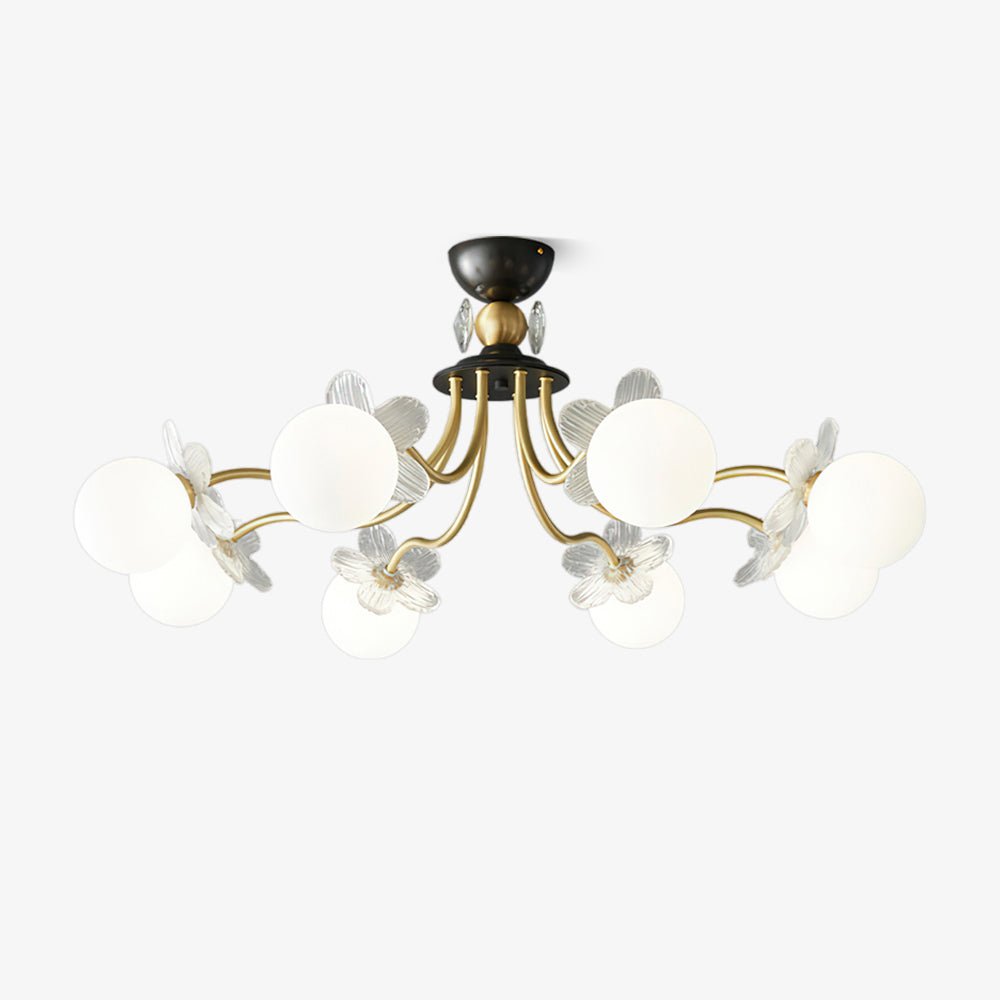 Blossom Flower Glass Chandelier - Blowlighting