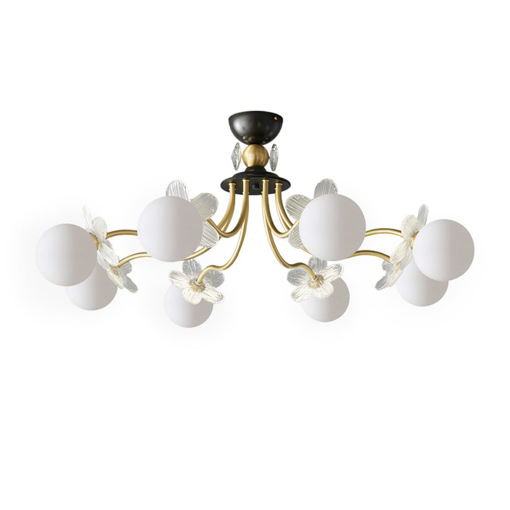 Blossom Flower Glass Chandelier - Blowlighting