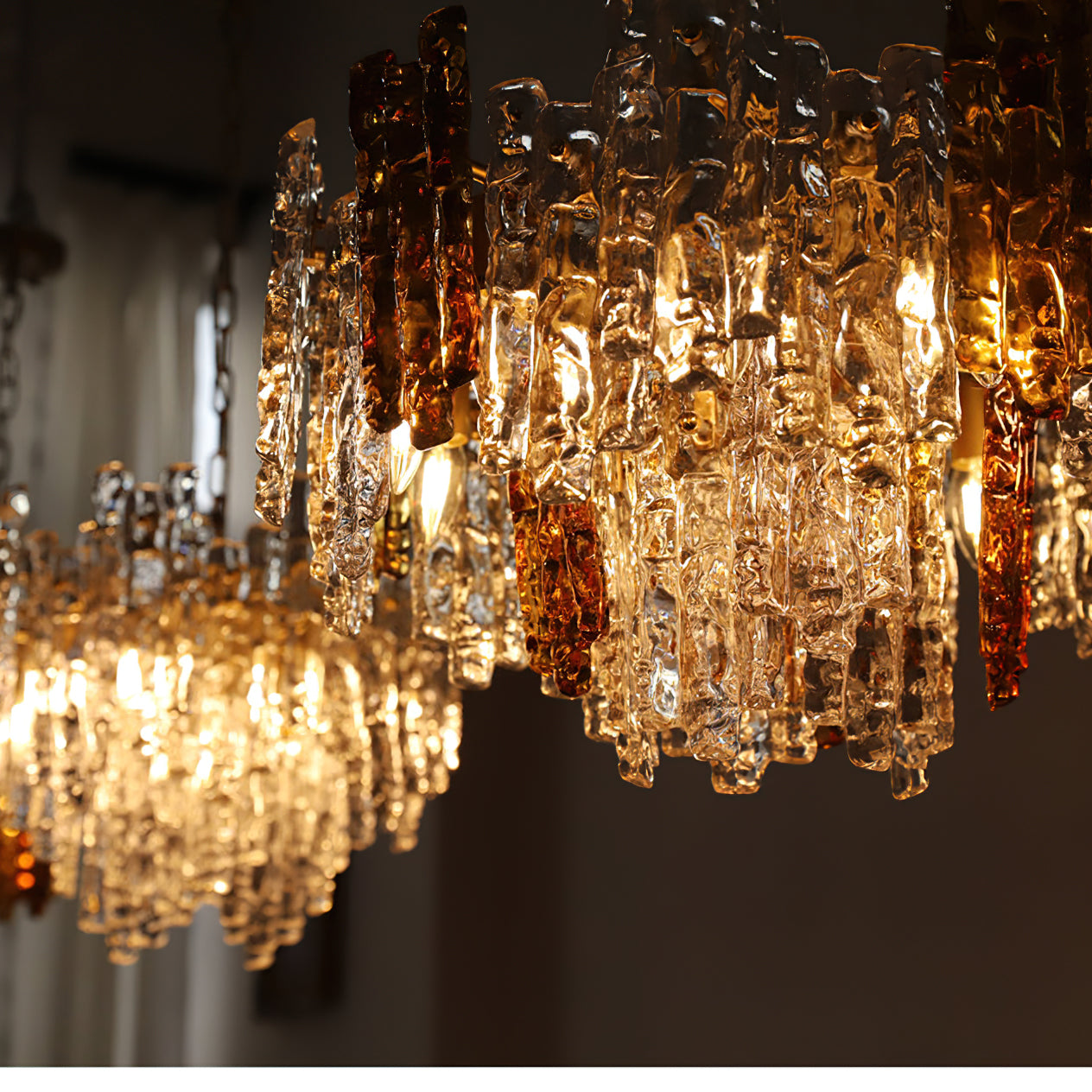 Kalmar Vintage Glass Pendant Light