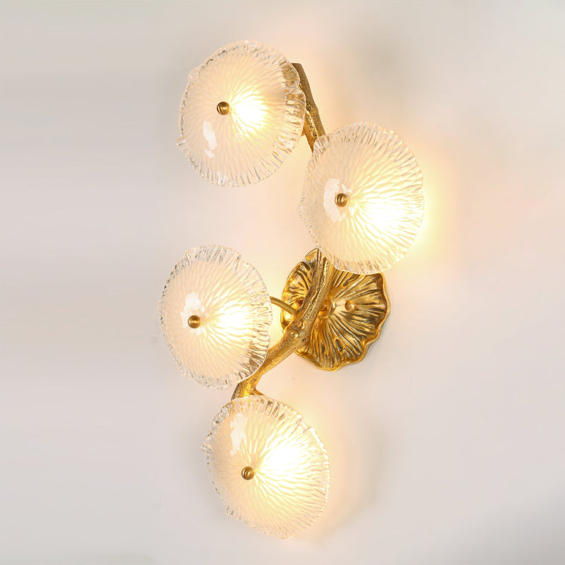 Kamal Vintage Glass Wall Light