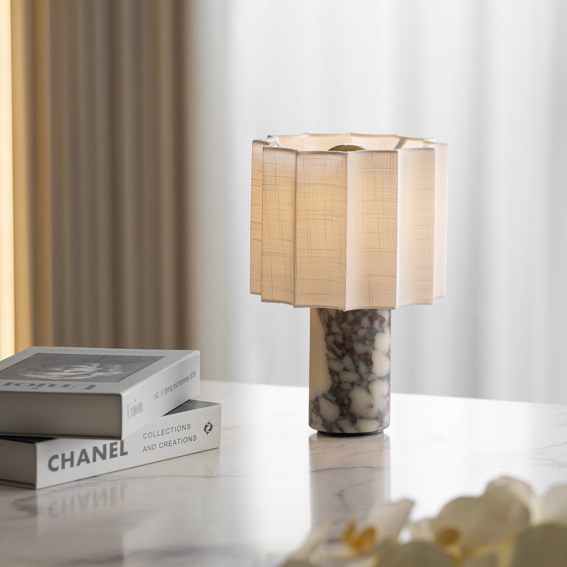 Orbis Veil Table Lamp - Blowlighting