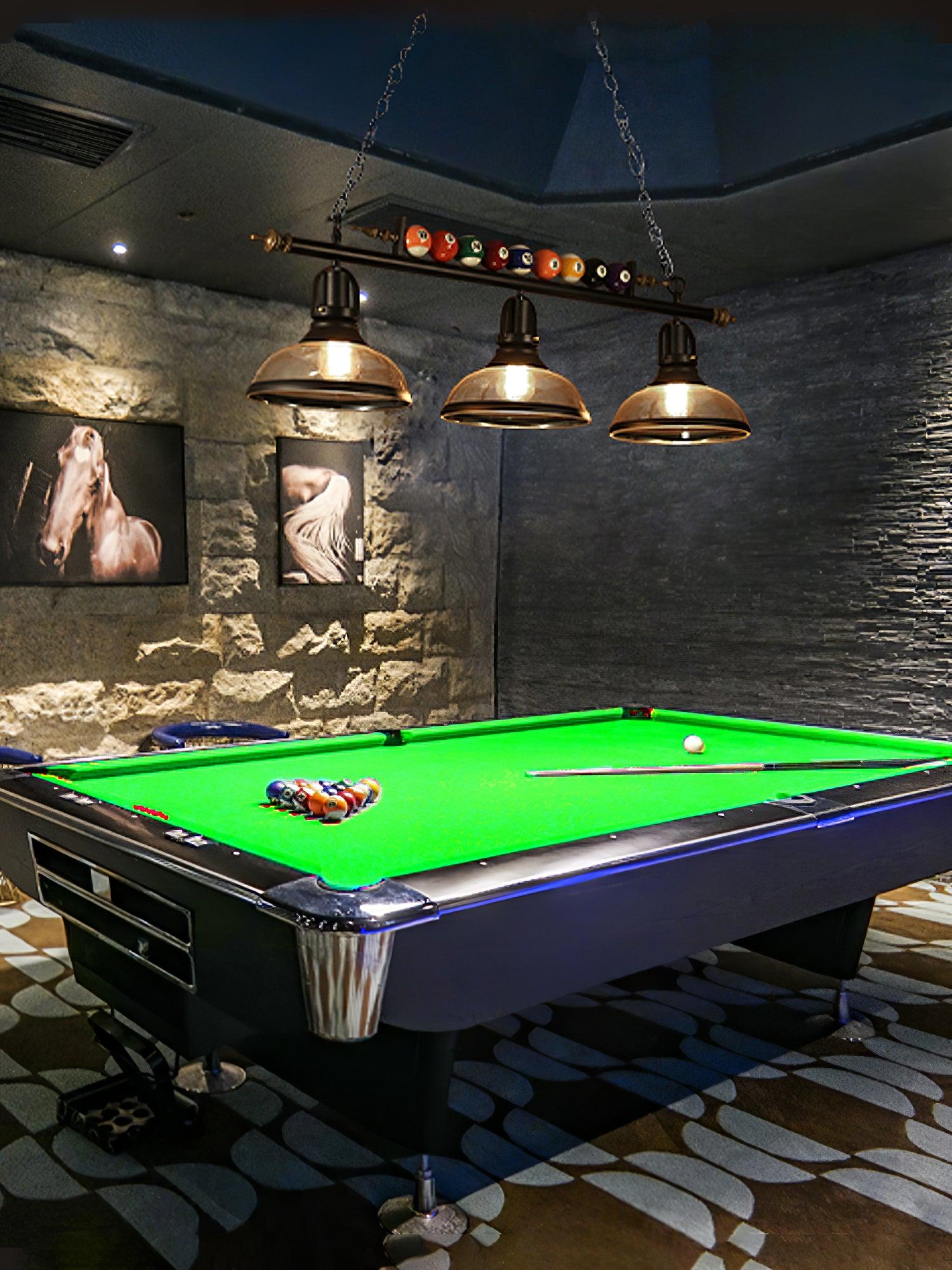 Kasha Billiard Chandelier - Blowlighting