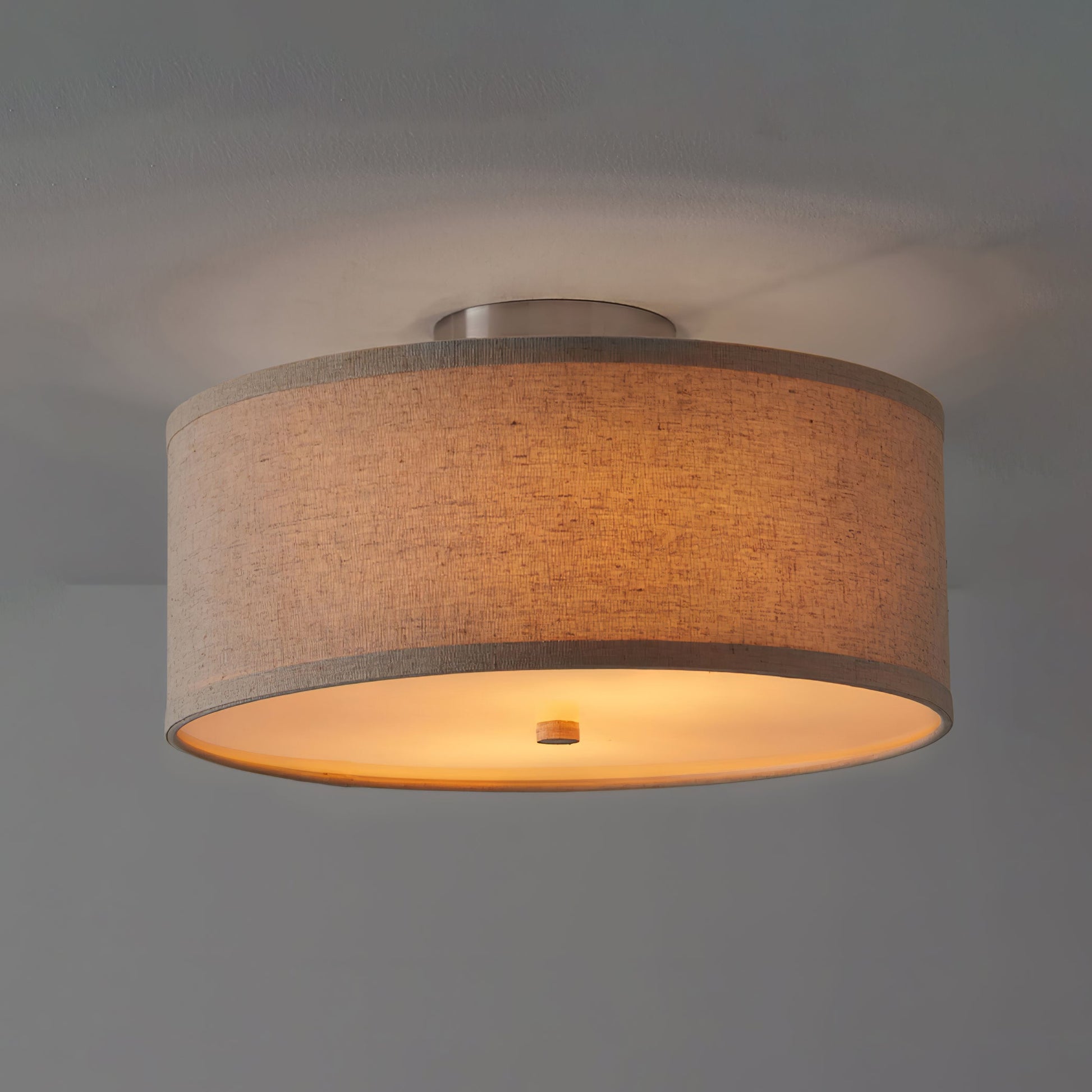 Kasha Linen Ceiling Light - Blowlighting