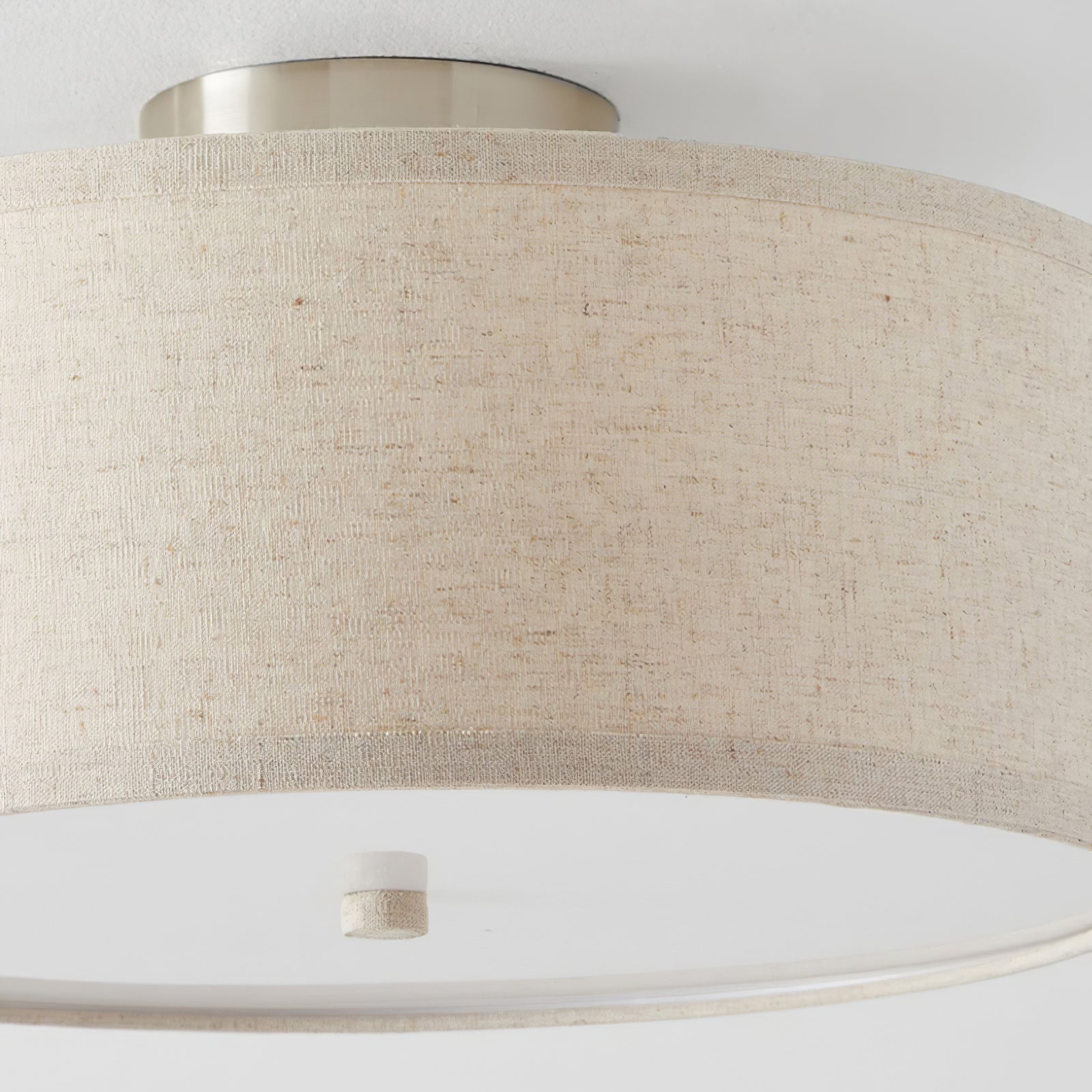 Kasha Linen Ceiling Light - Blowlighting