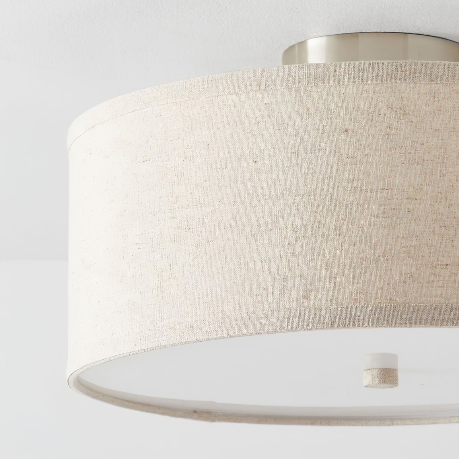 Kasha Linen Ceiling Light - Blowlighting