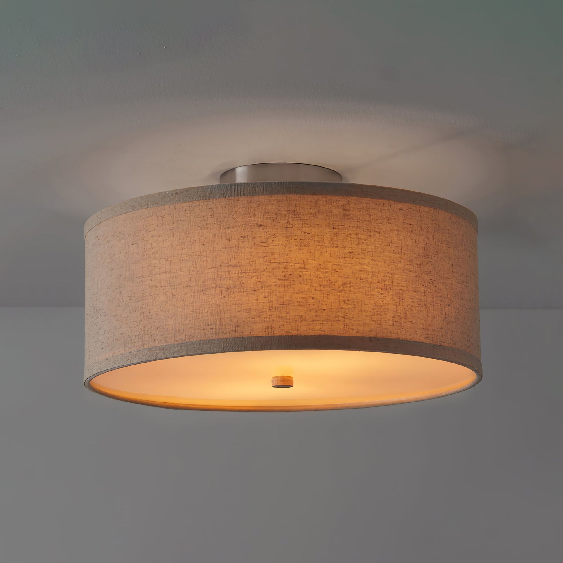 Kasha Linen Ceiling Light - Blowlighting