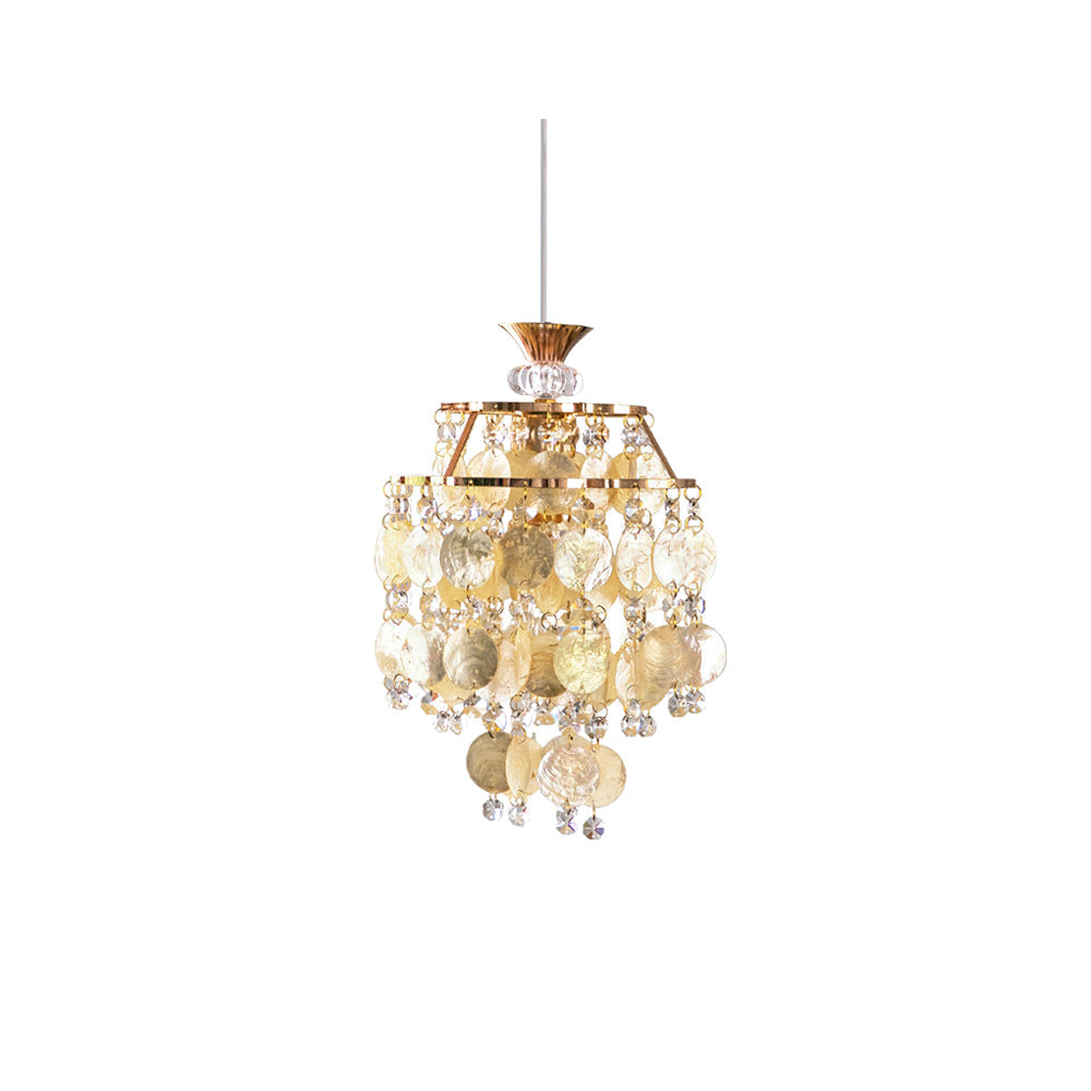 Katinka Art Deco Crystal Pendant Light