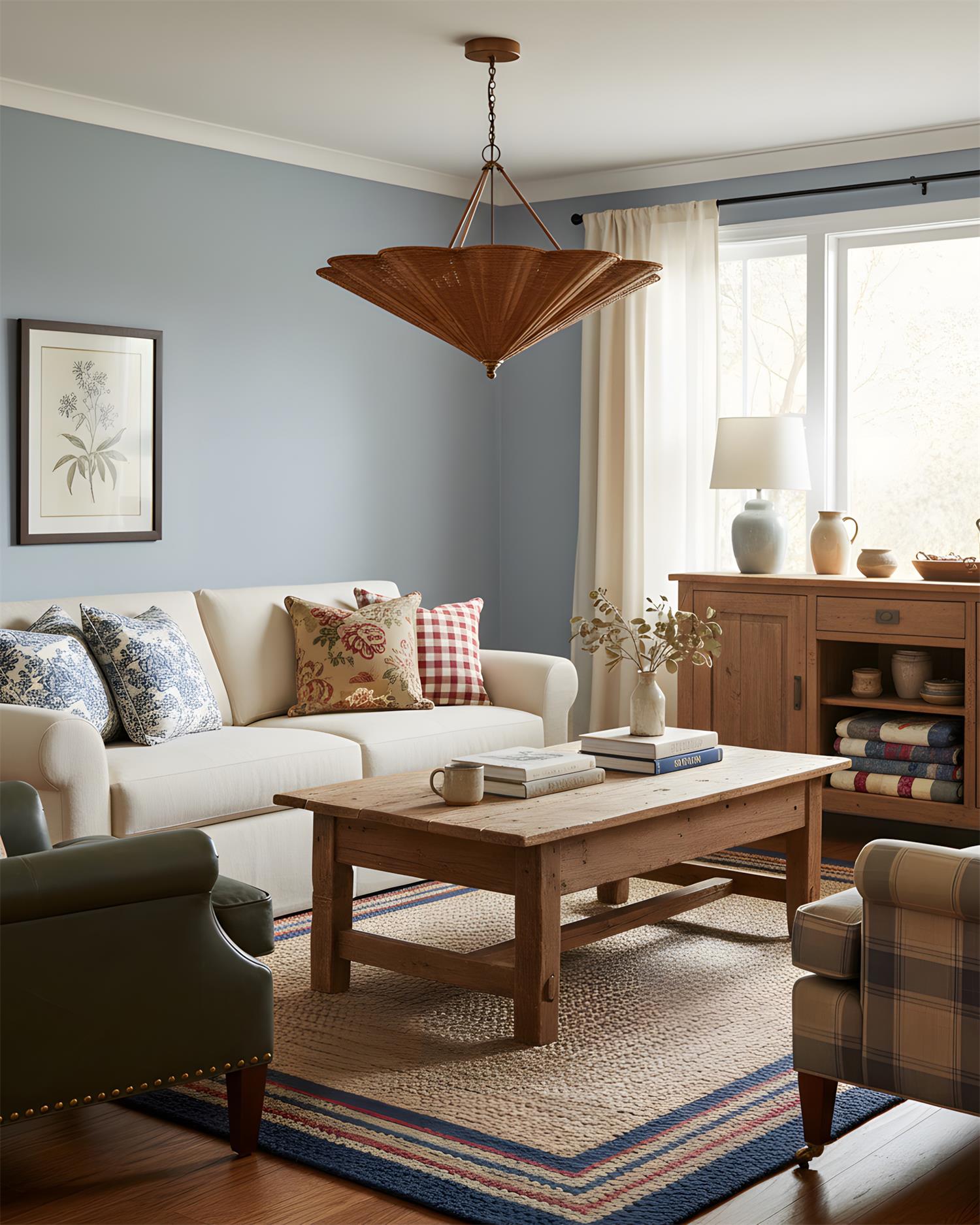 Umbralla Elegant Rattan Chandelier