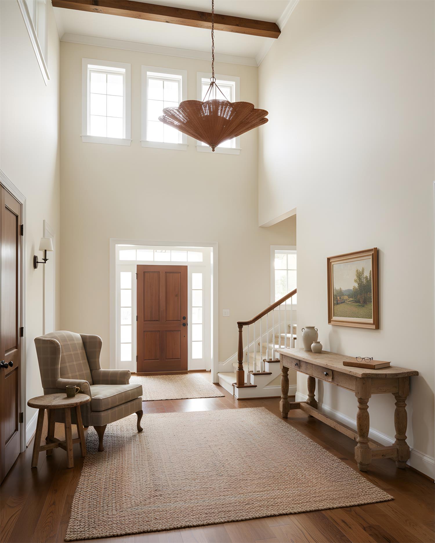 Umbralla Elegant Rattan Chandelier