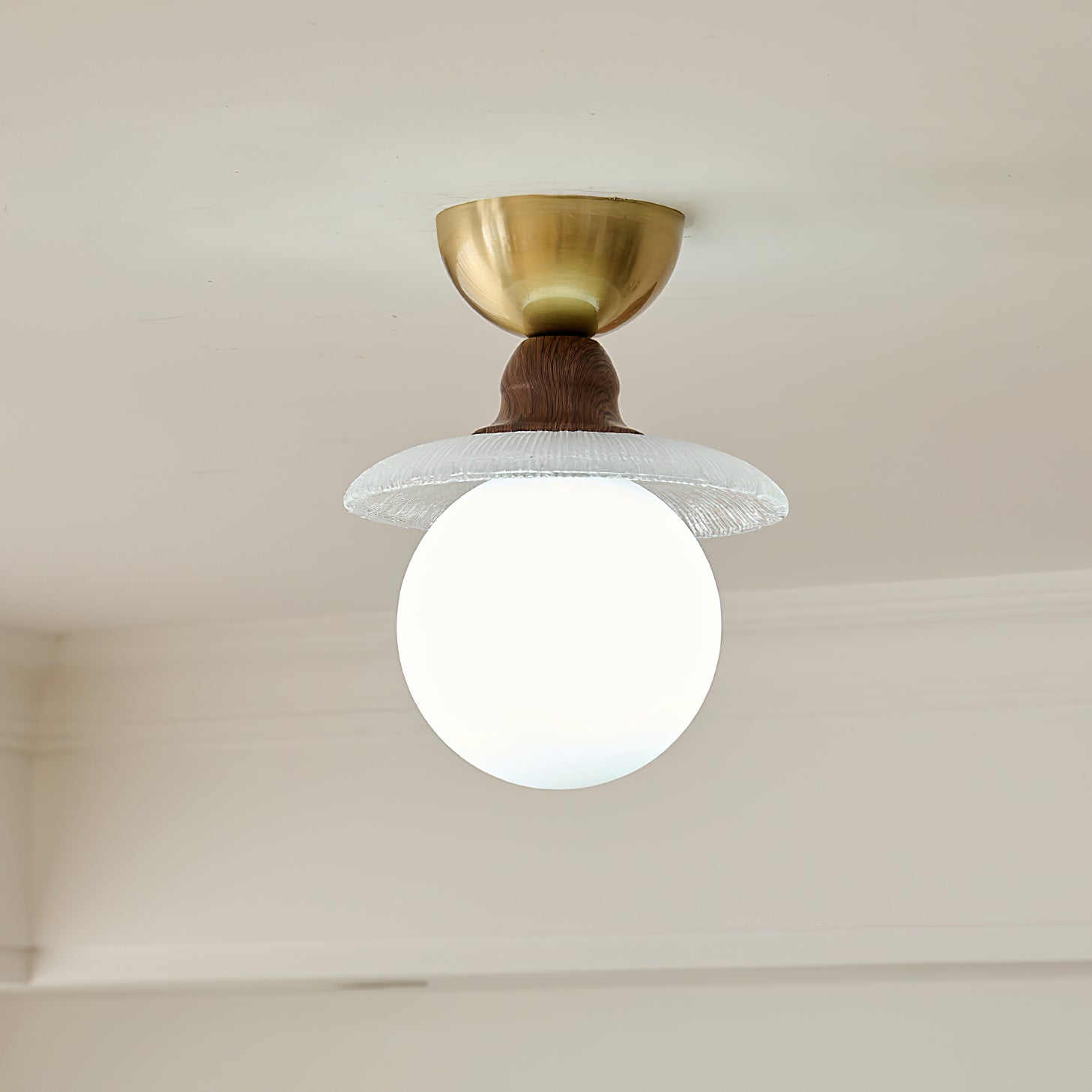 Kaydan Modern Glass Ceiling Light