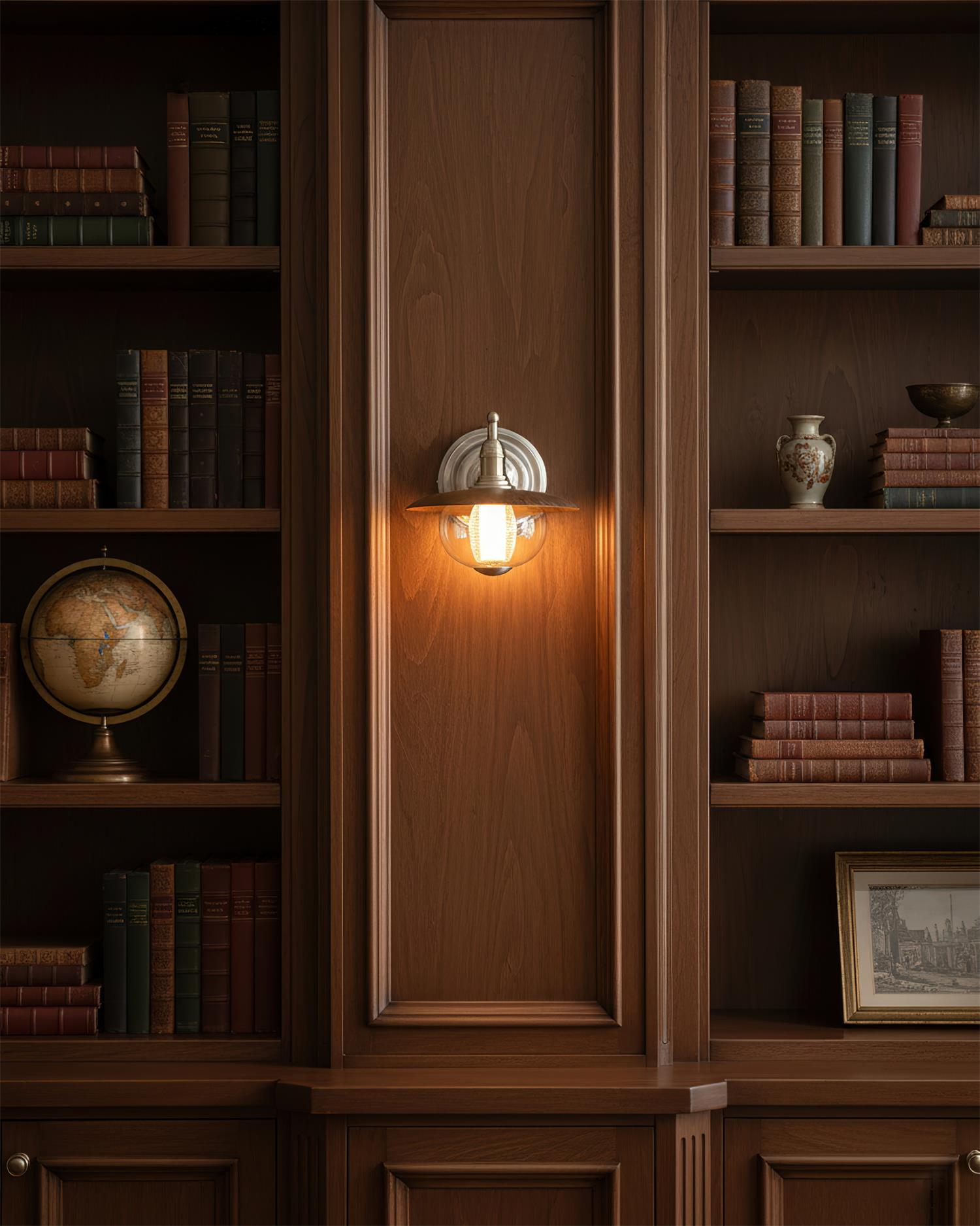 Keeper Modern Glass Wall Light