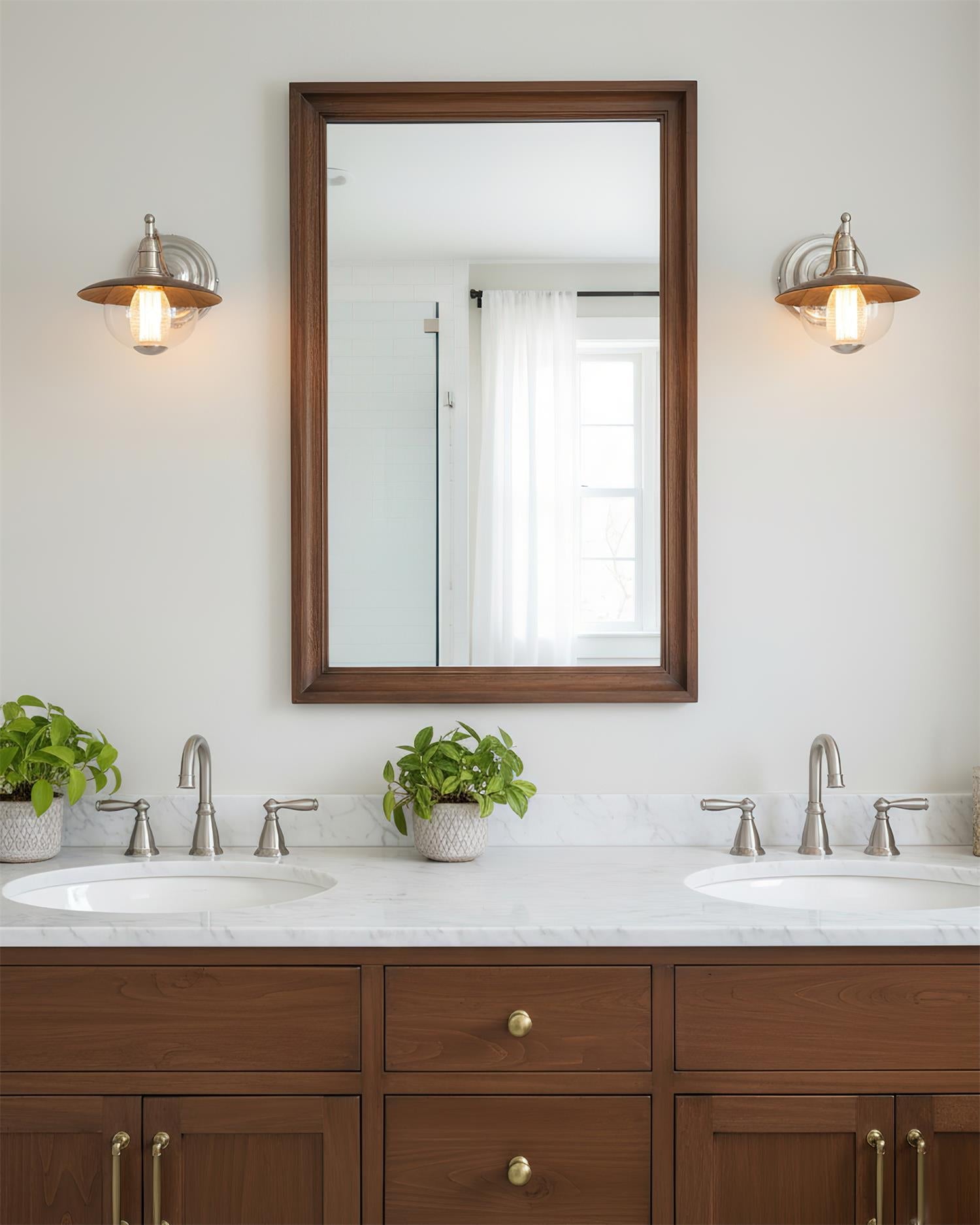 Keeper Modern Glass Wall Light