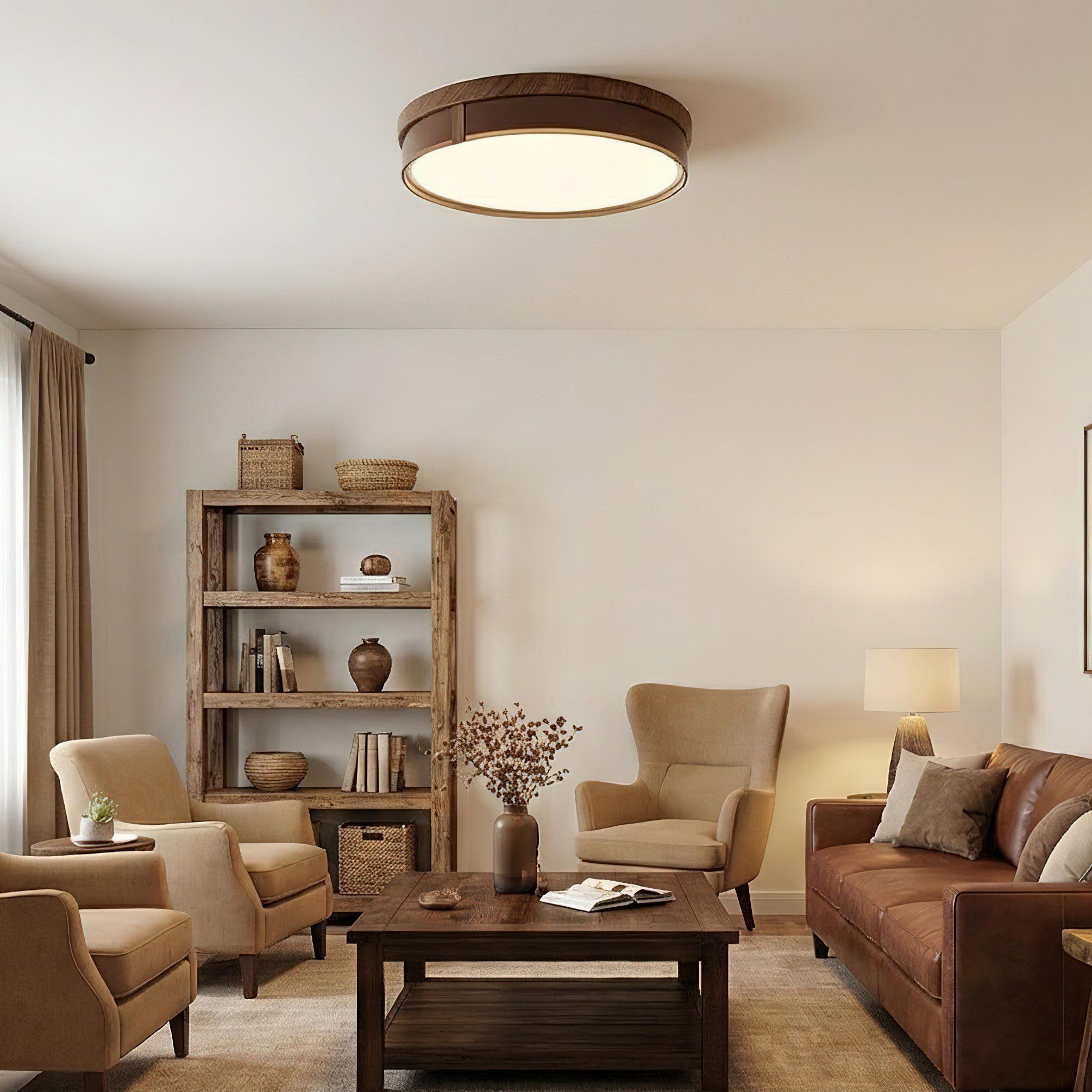 Kelsey Minimalist Metal Ceiling Light