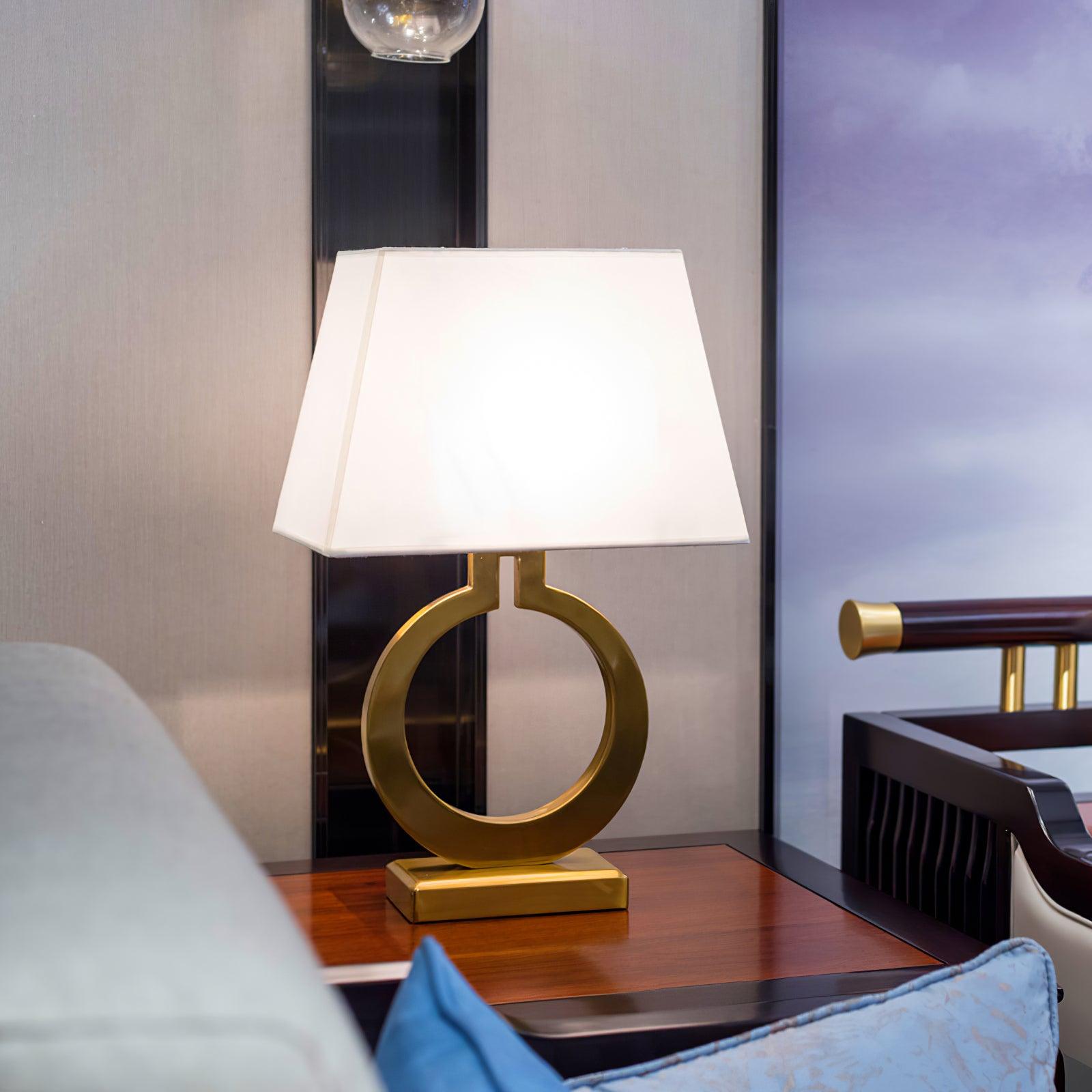 Keyhole Ring Table Lamp - Blowlighting
