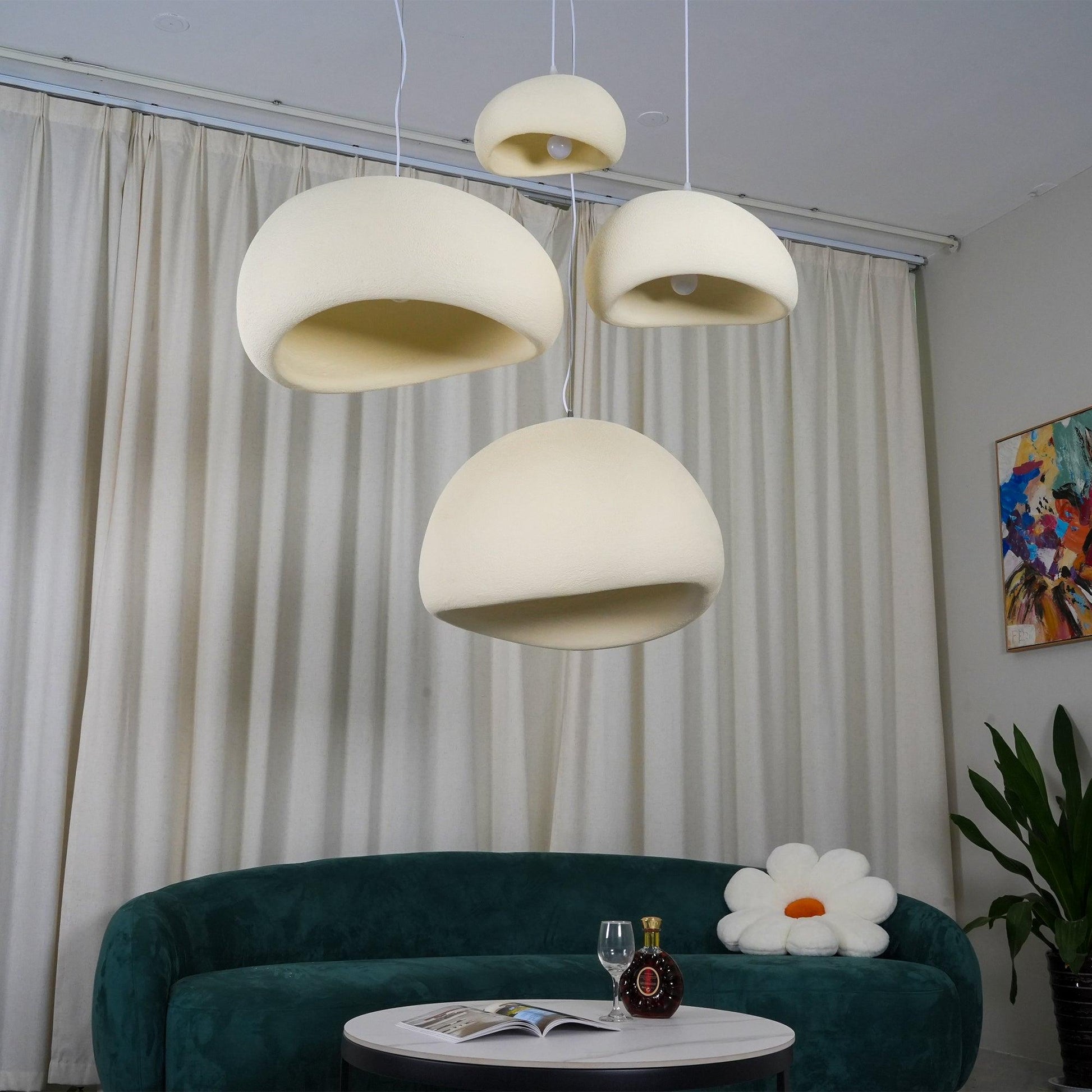 Ivinan Minimalist Cloud Style B Metal Pendant Light - Blowlighting