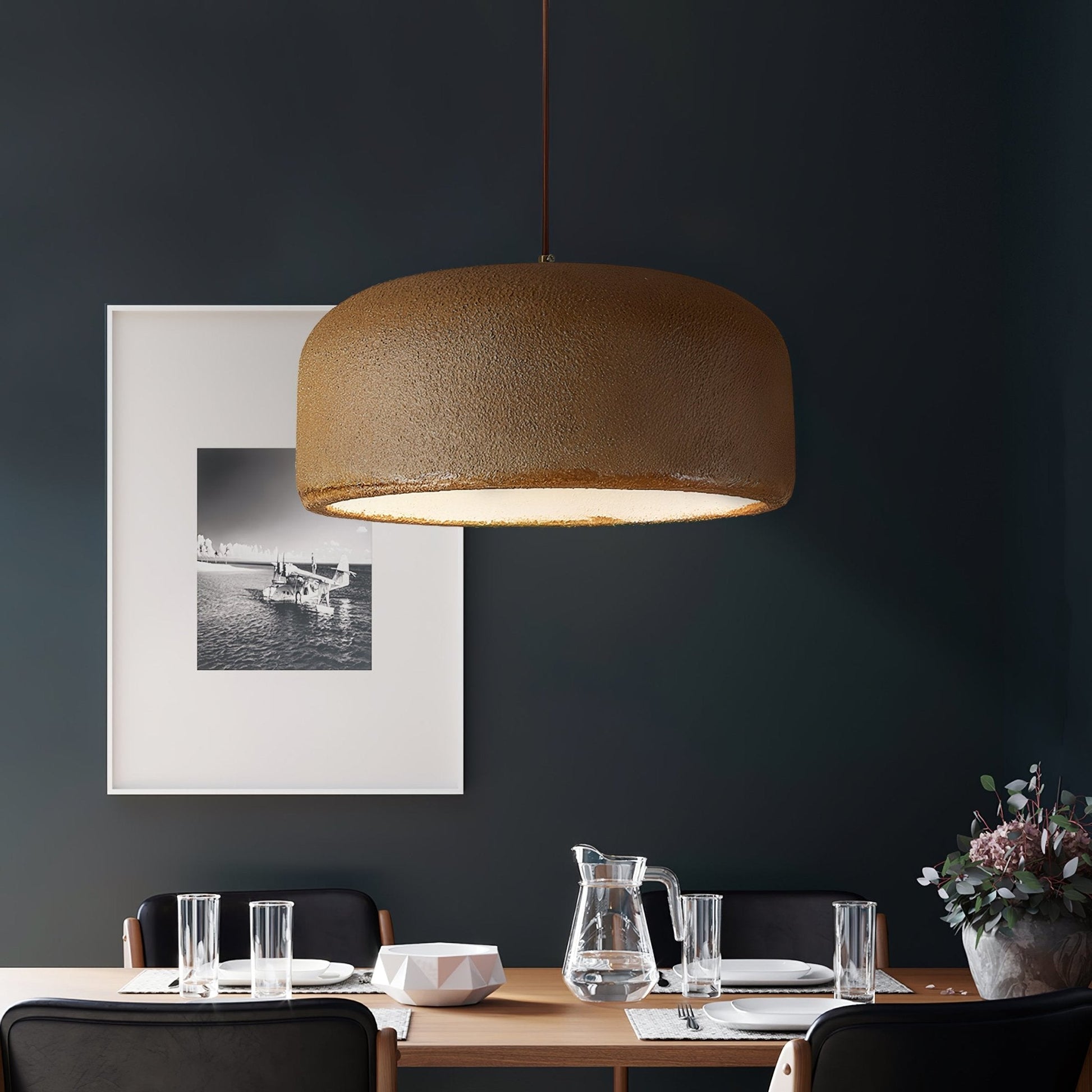Khmara Resin Dome Pendant Lamp - Blowlighting