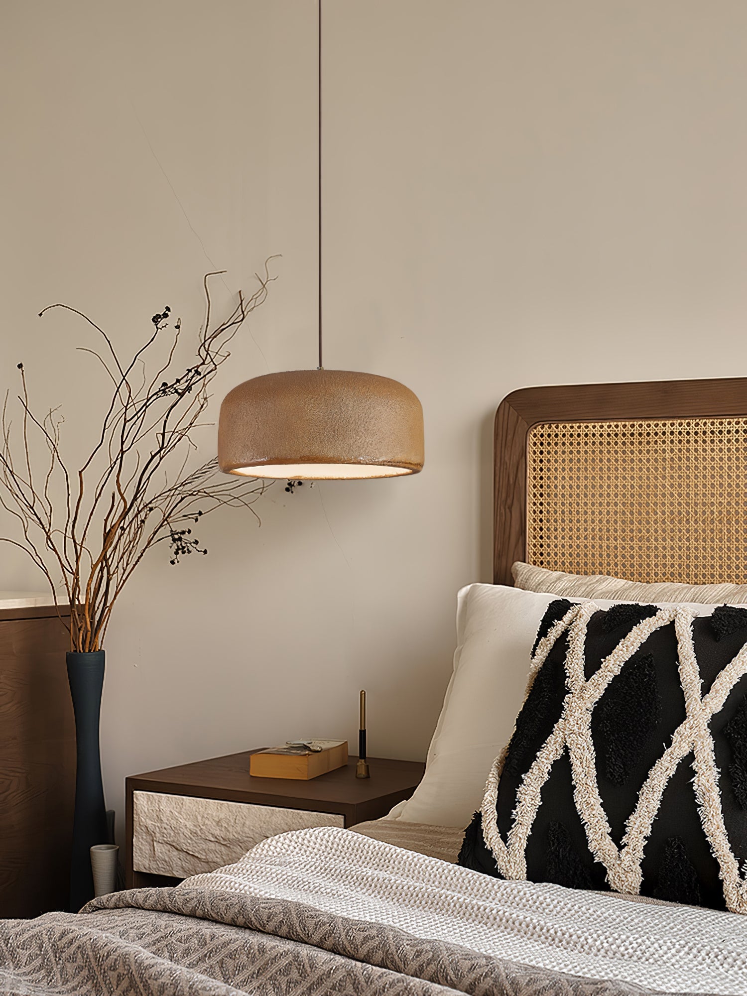 Khmara Resin Dome Pendant Lamp - Blowlighting