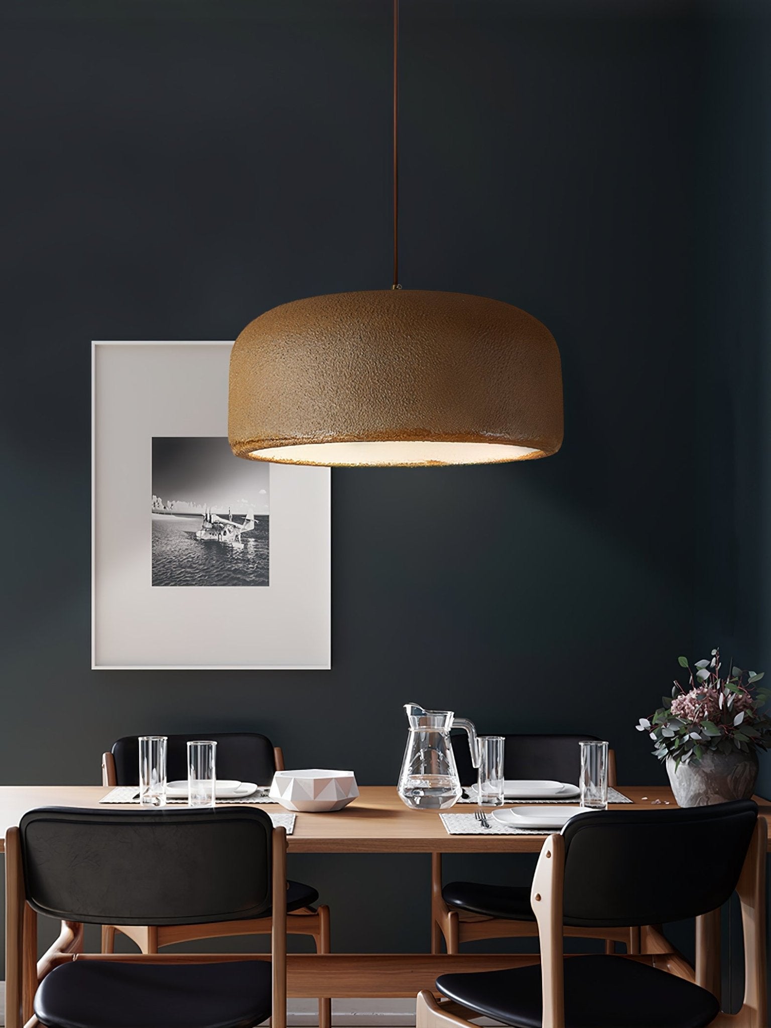Khmara Resin Dome Pendant Lamp - Blowlighting