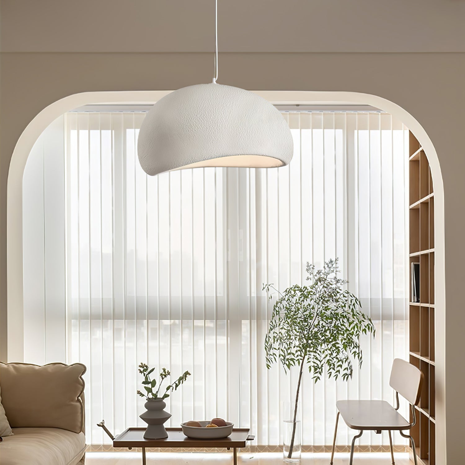 Ivinan Minimalist Cloud Style B Metal Pendant Light - Blowlighting