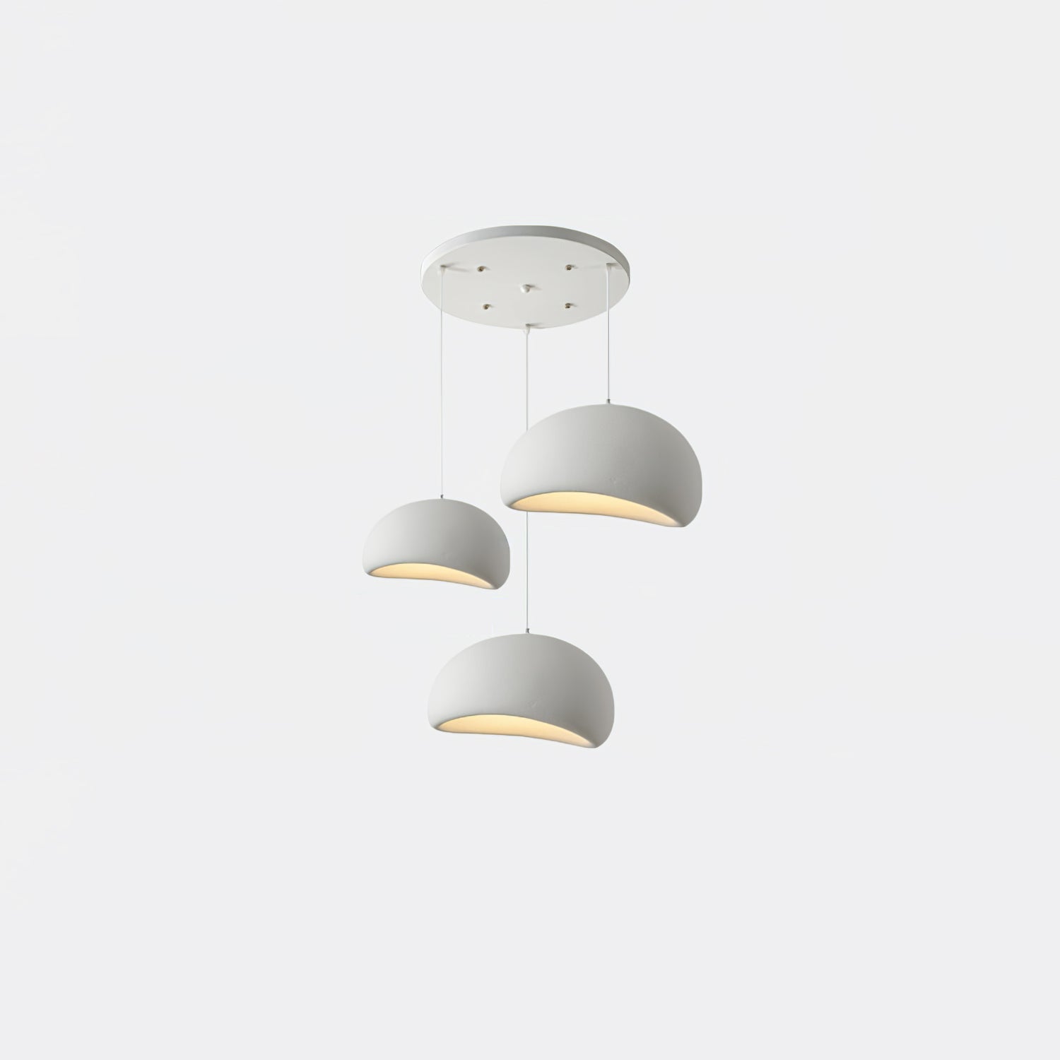 Ivinan Minimalist Cloud Style B Metal Pendant Light - Blowlighting