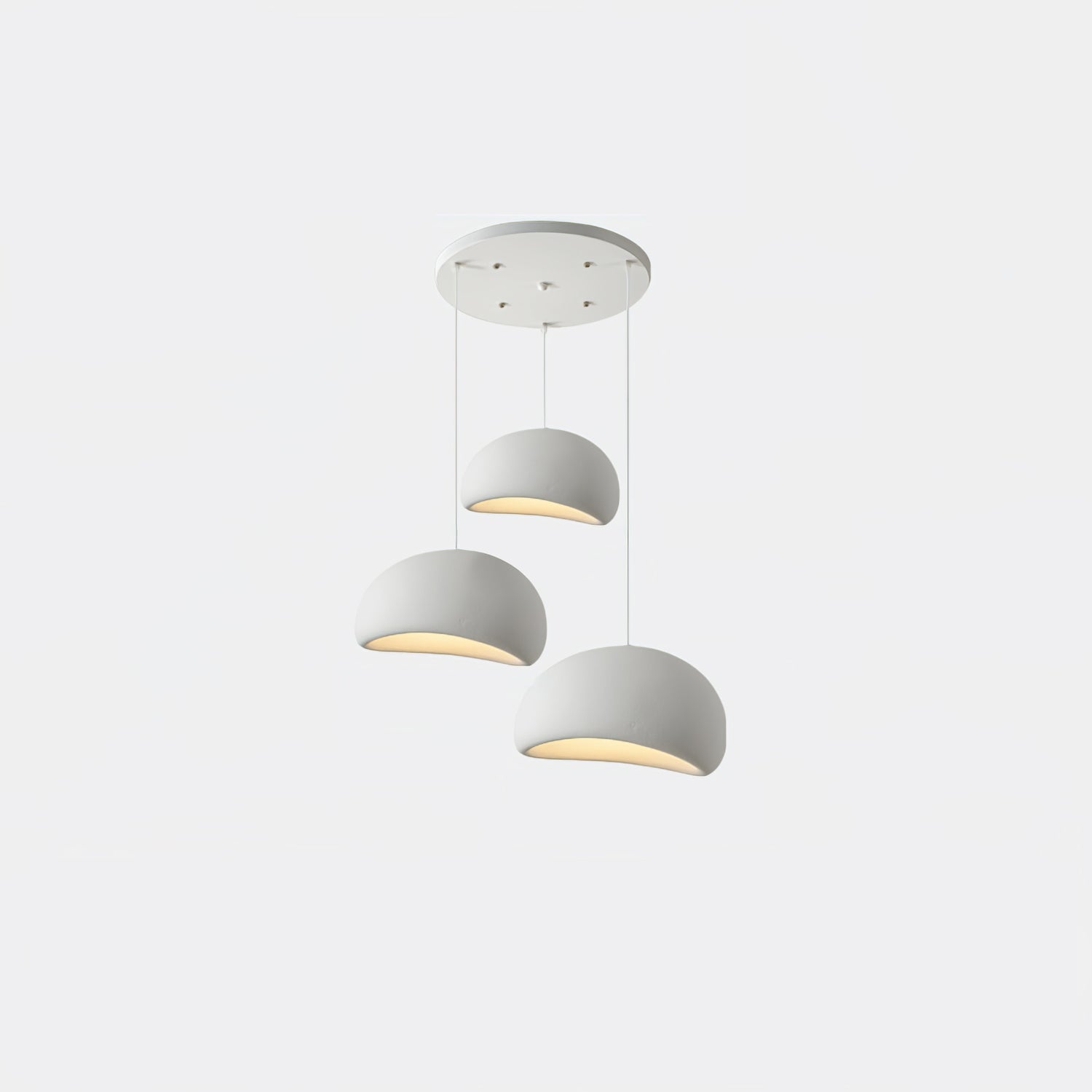 Ivinan Minimalist Cloud Style B Metal Pendant Light - Blowlighting