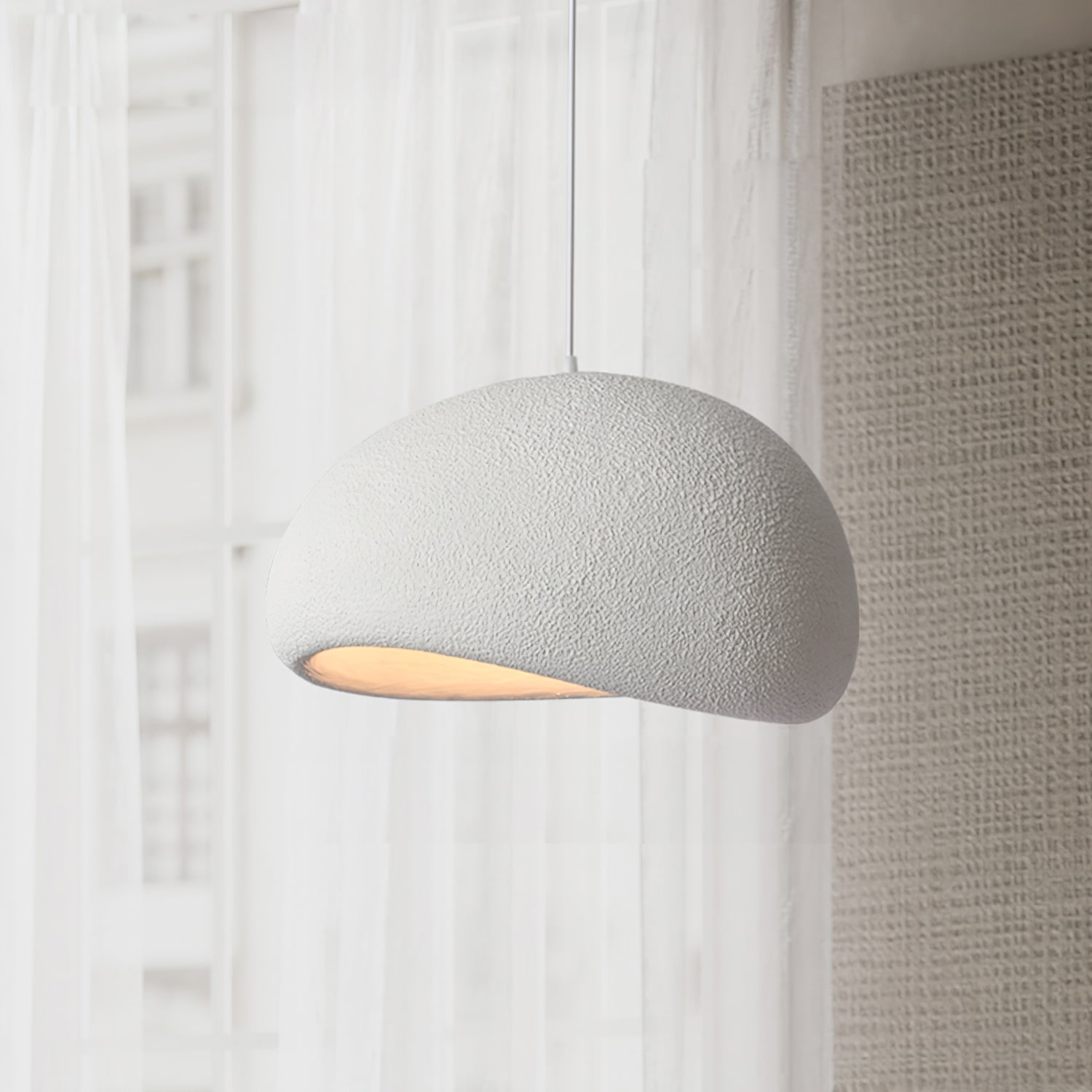 Ivinan Minimalist Cloud Style B Metal Pendant Light - Blowlighting