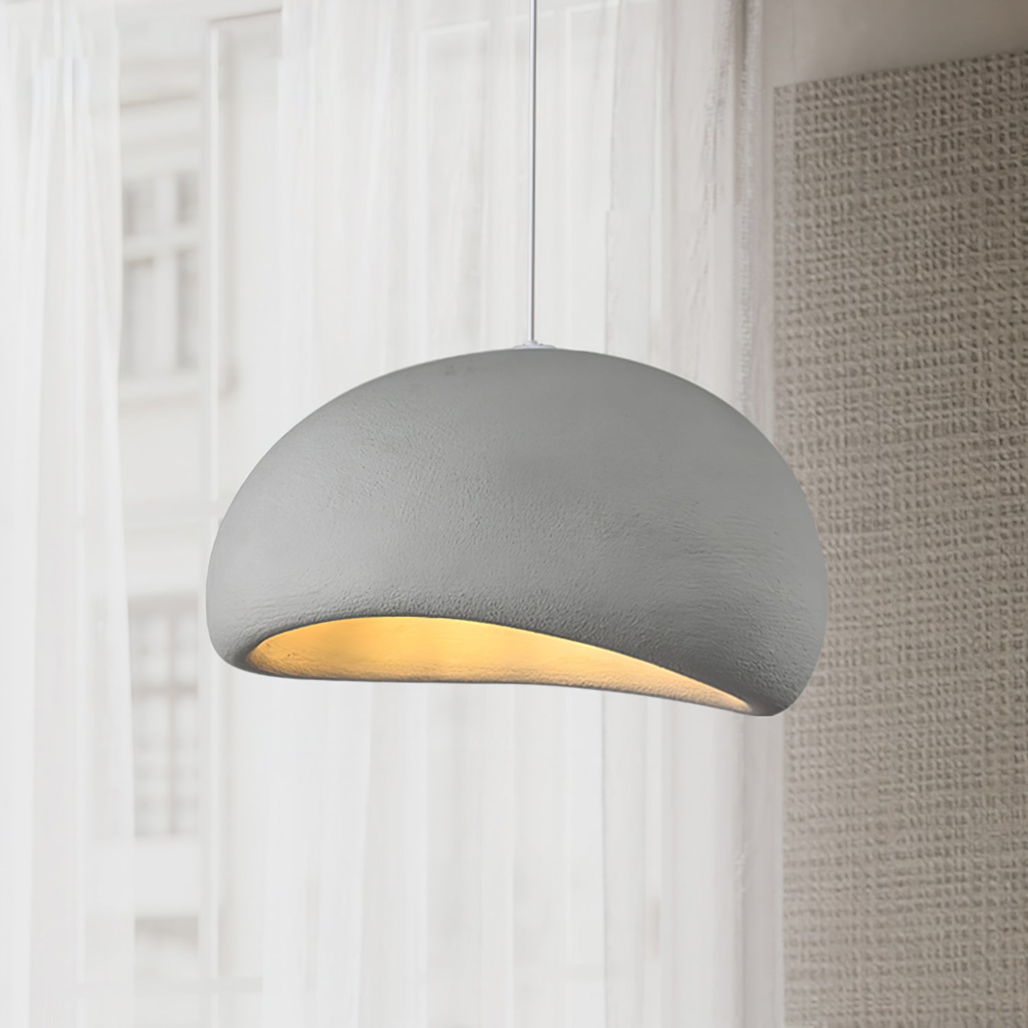 Ivinan Minimalist Cloud Style B Metal Pendant Light - Blowlighting