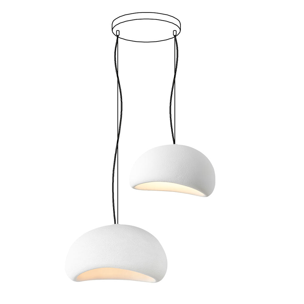 Khmara Rough Combination Chandelier B - Blowlighting