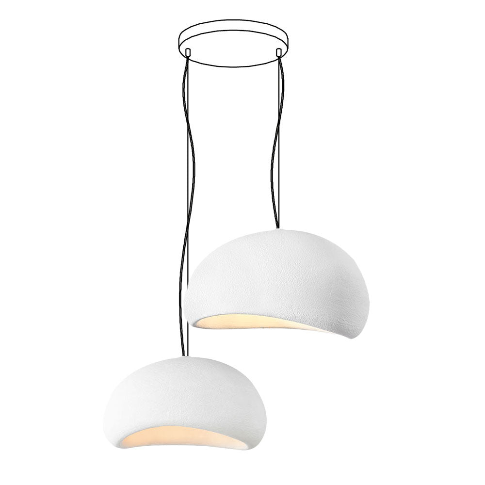 Khmara Rough Combination Chandelier B - Blowlighting