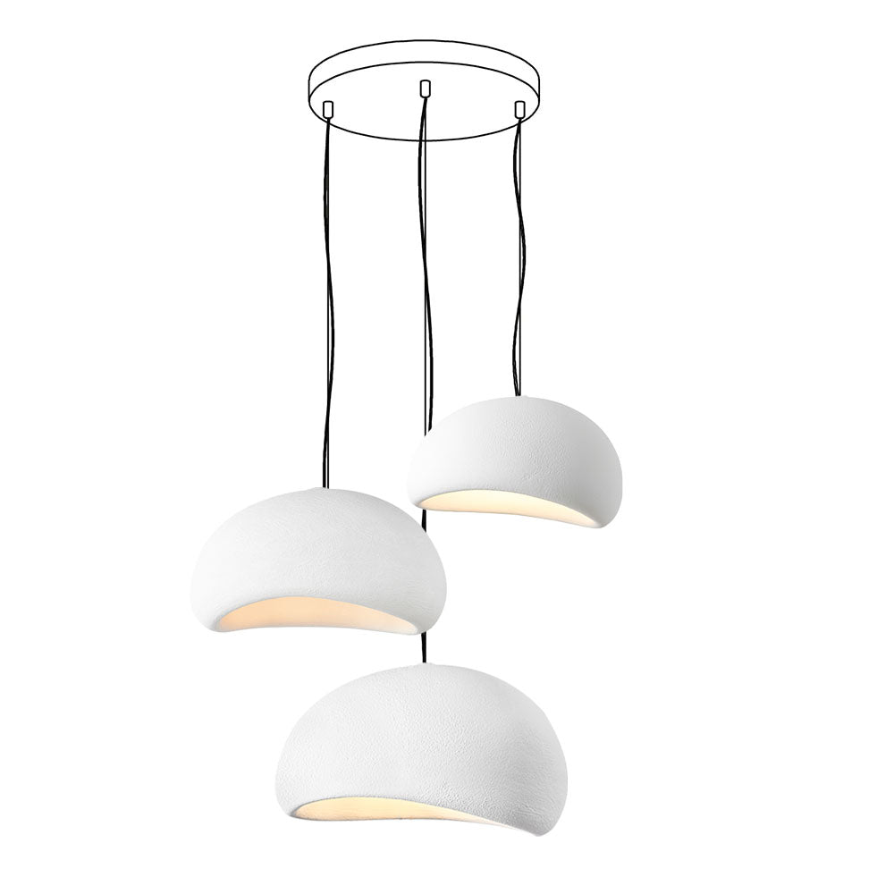 Khmara Rough Combination Chandelier B - Blowlighting