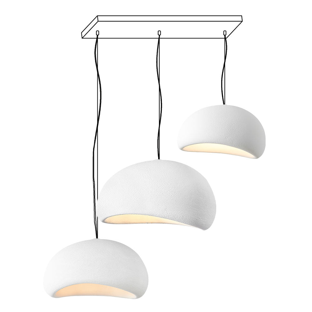 Khmara Rough Combination Chandelier B - Blowlighting