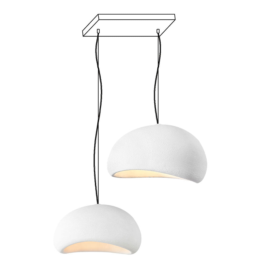 Khmara Rough Combination Chandelier B - Blowlighting