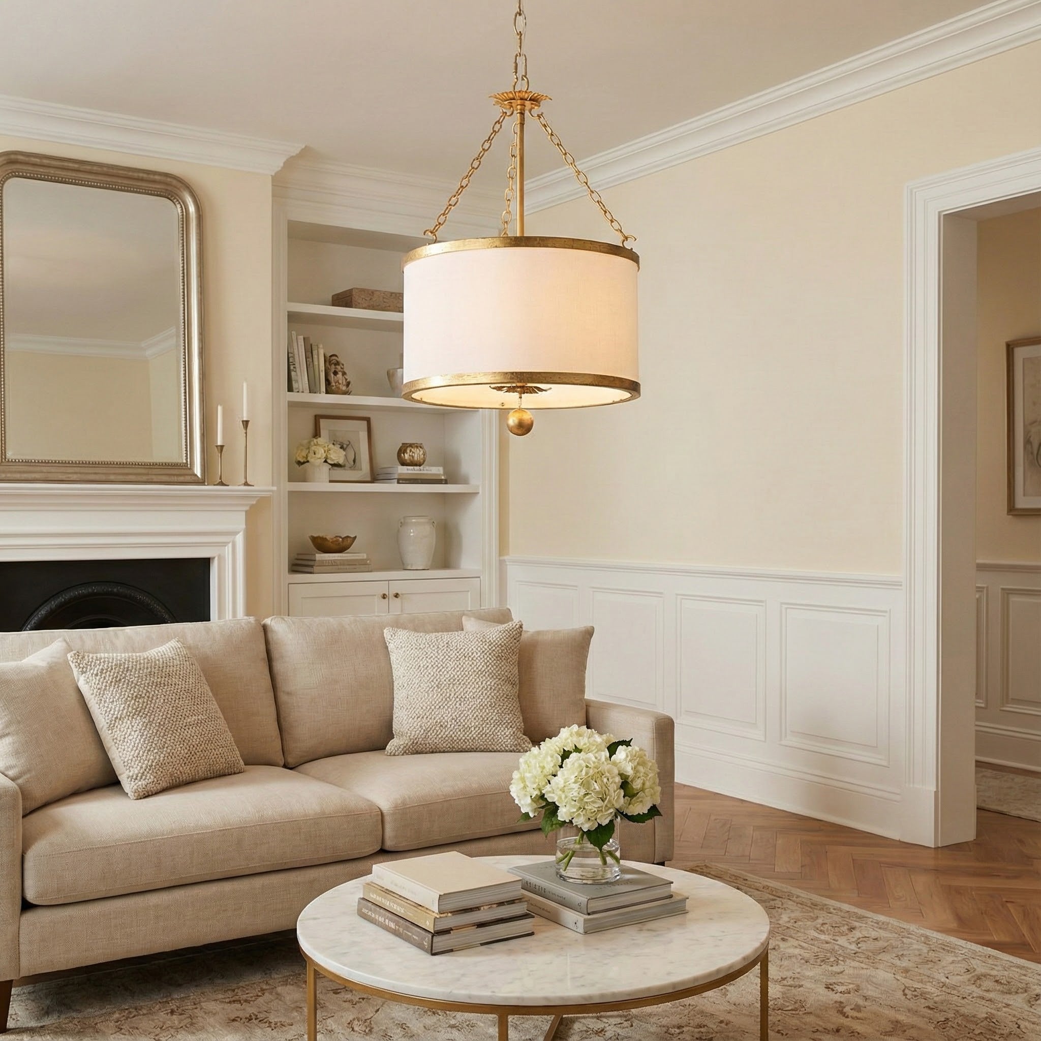 Kian Modern Fabric Pendant Light