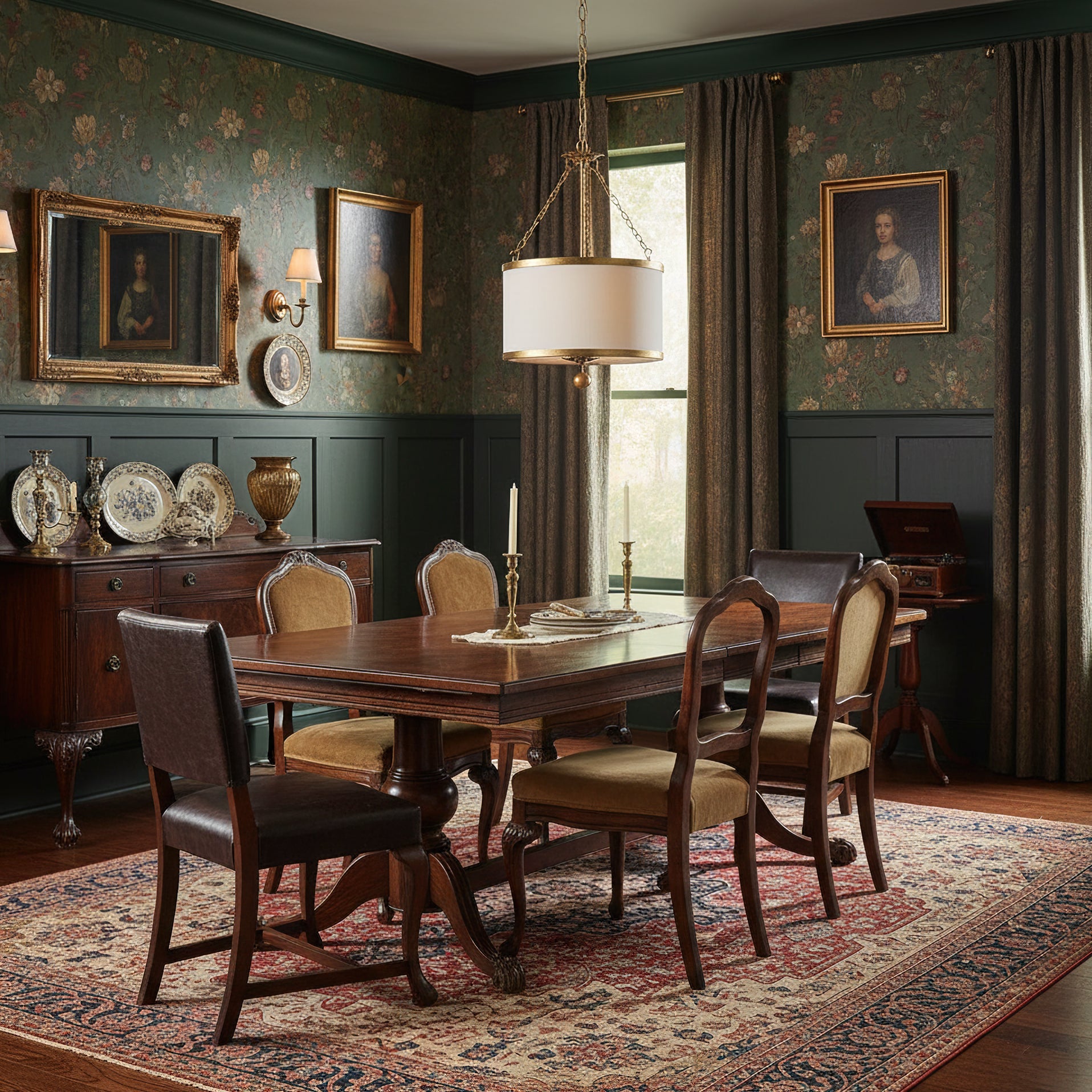 Kian Modern Fabric Pendant Light