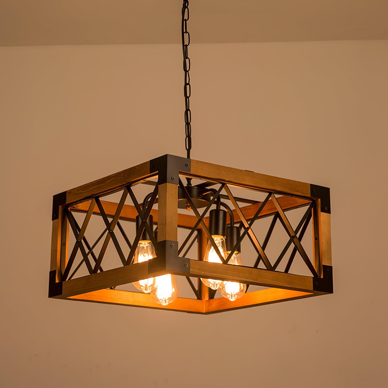 Kitchen Island Rectangle Chandelier - Blowlighting