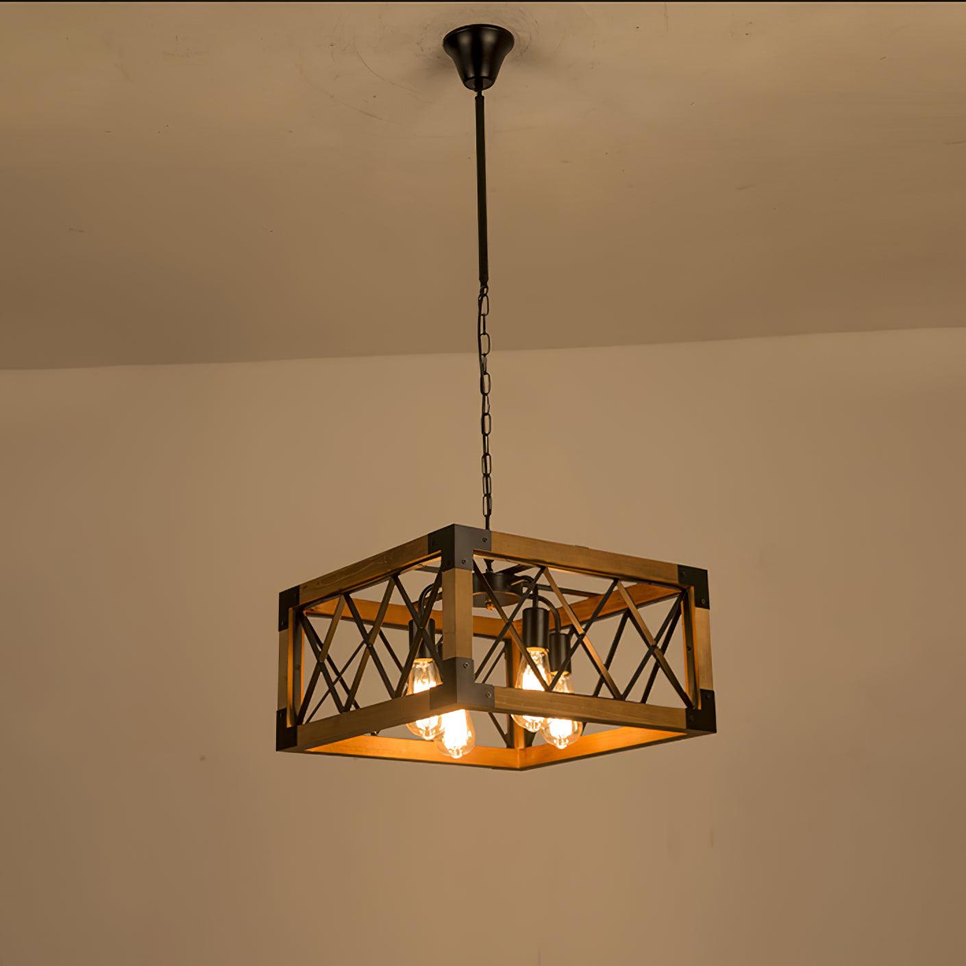 Kitchen Island Rectangle Chandelier - Blowlighting