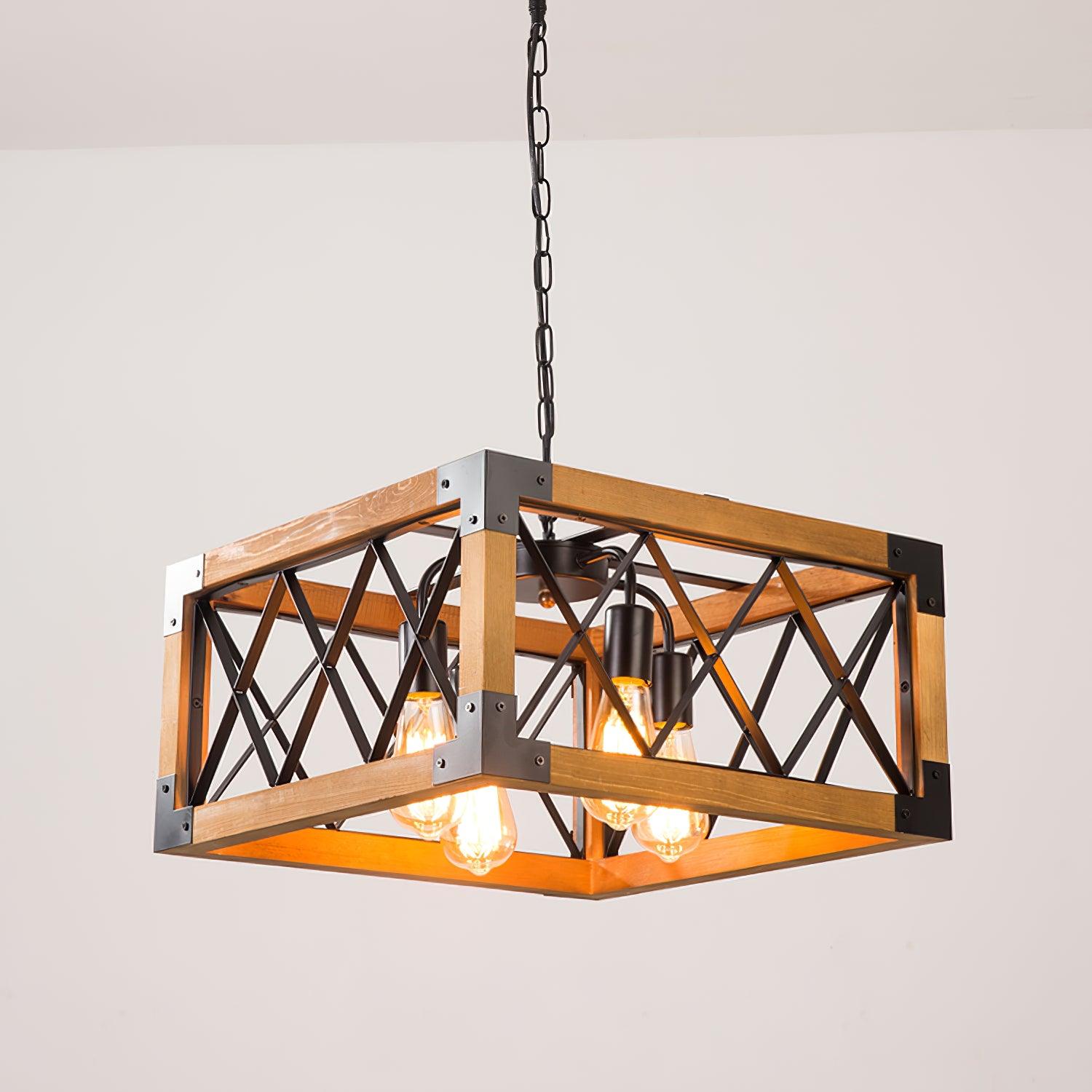 Kitchen Island Rectangle Chandelier - Blowlighting