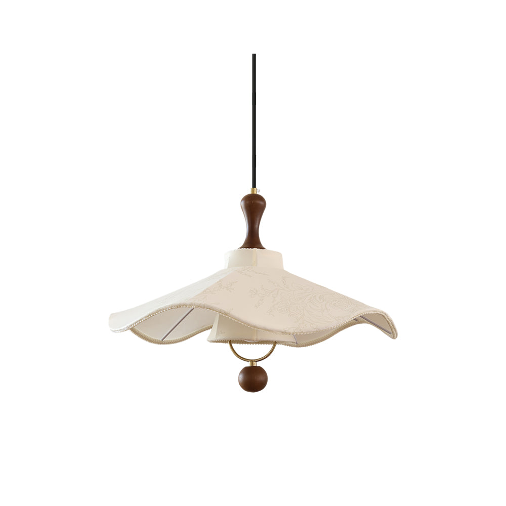 Pendolo Oriental Fabric Pendant Light