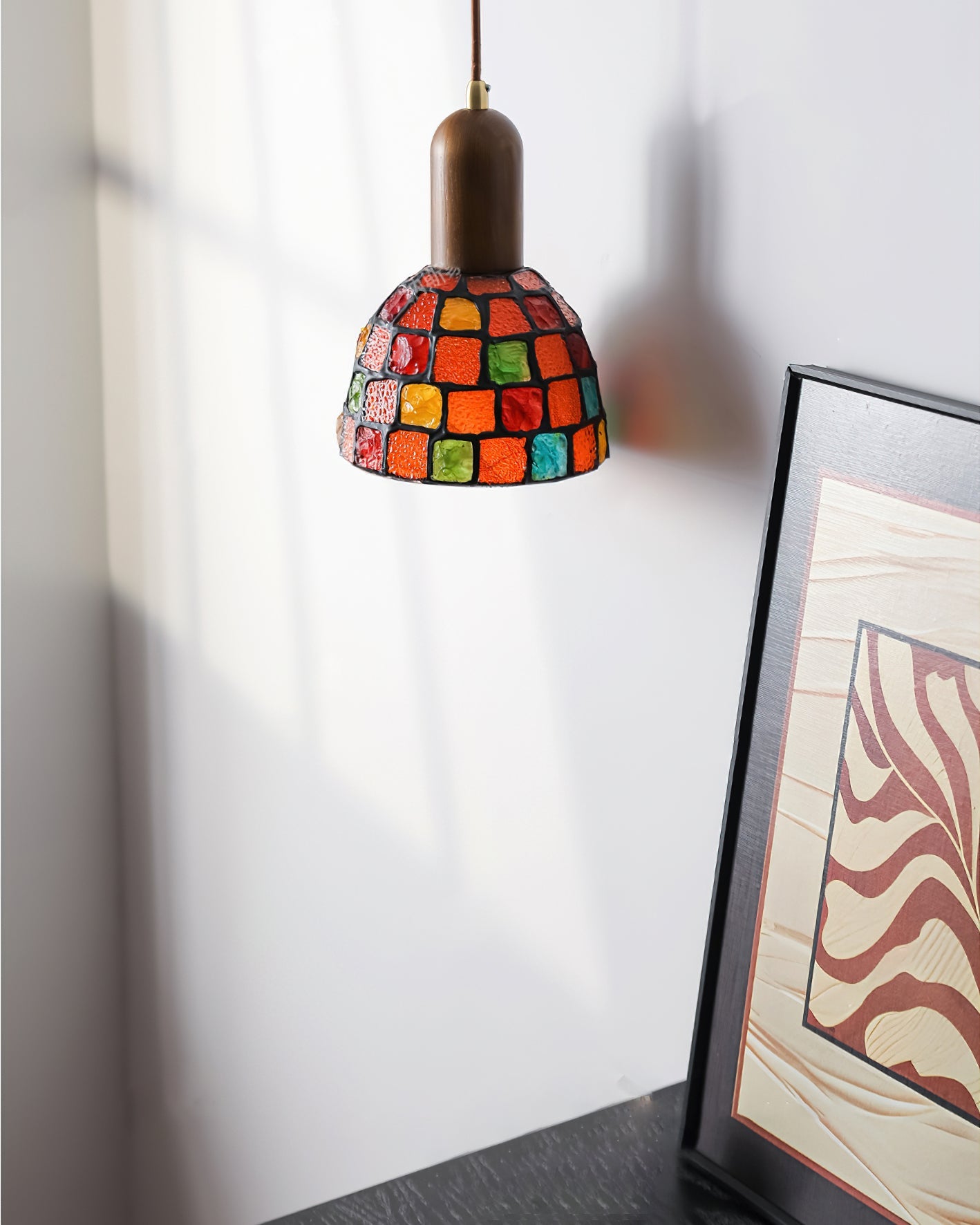 Klima Bohemian Glass Pendant Light